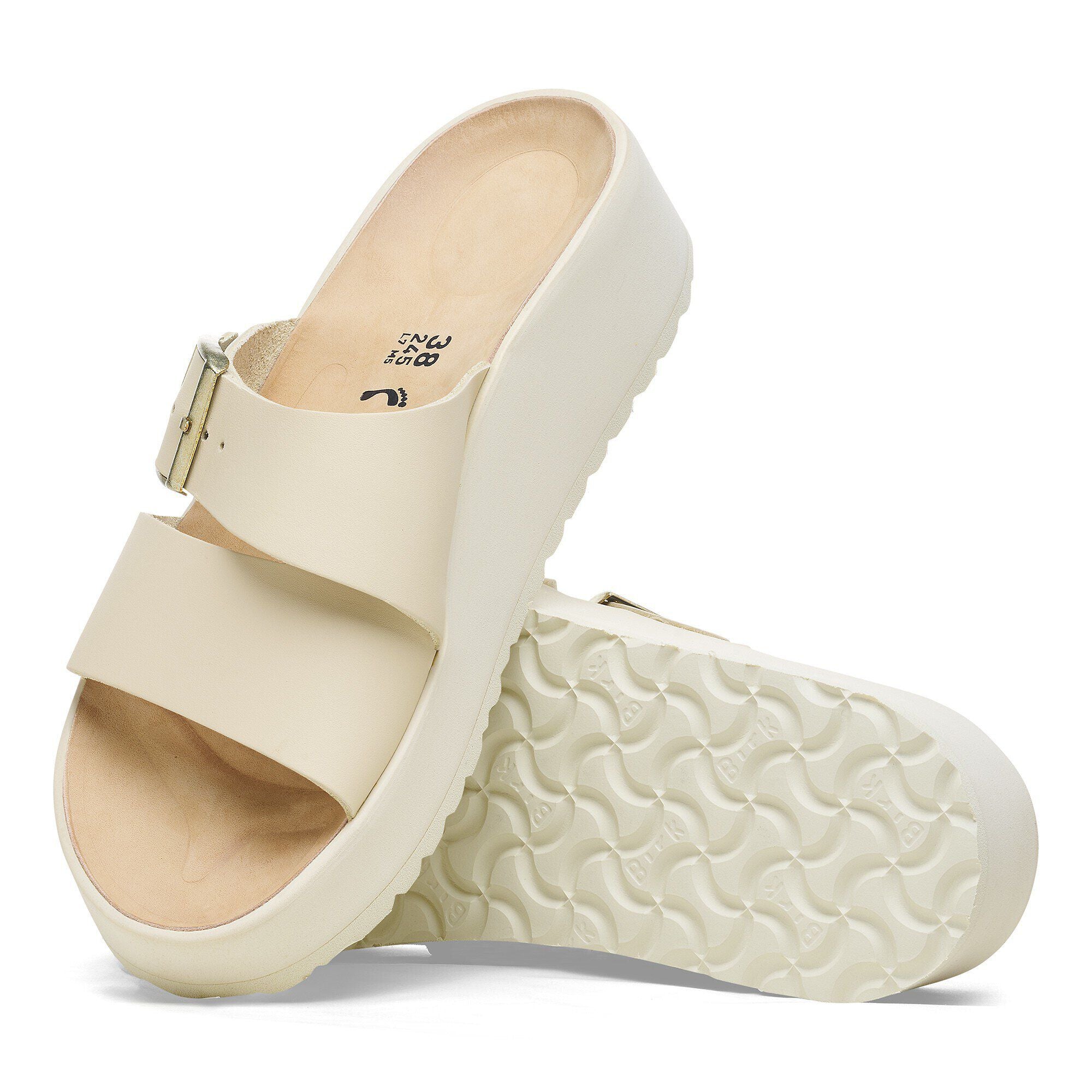 Almina Leather Ecru