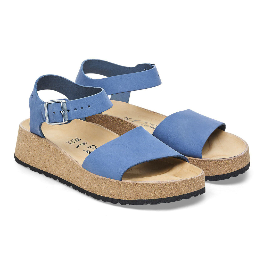 Glenda Nubuck Leather Elemental Blue