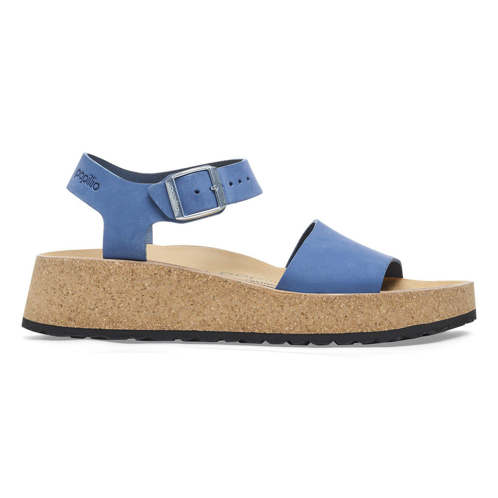 Glenda Nubuck Leather Elemental Blue