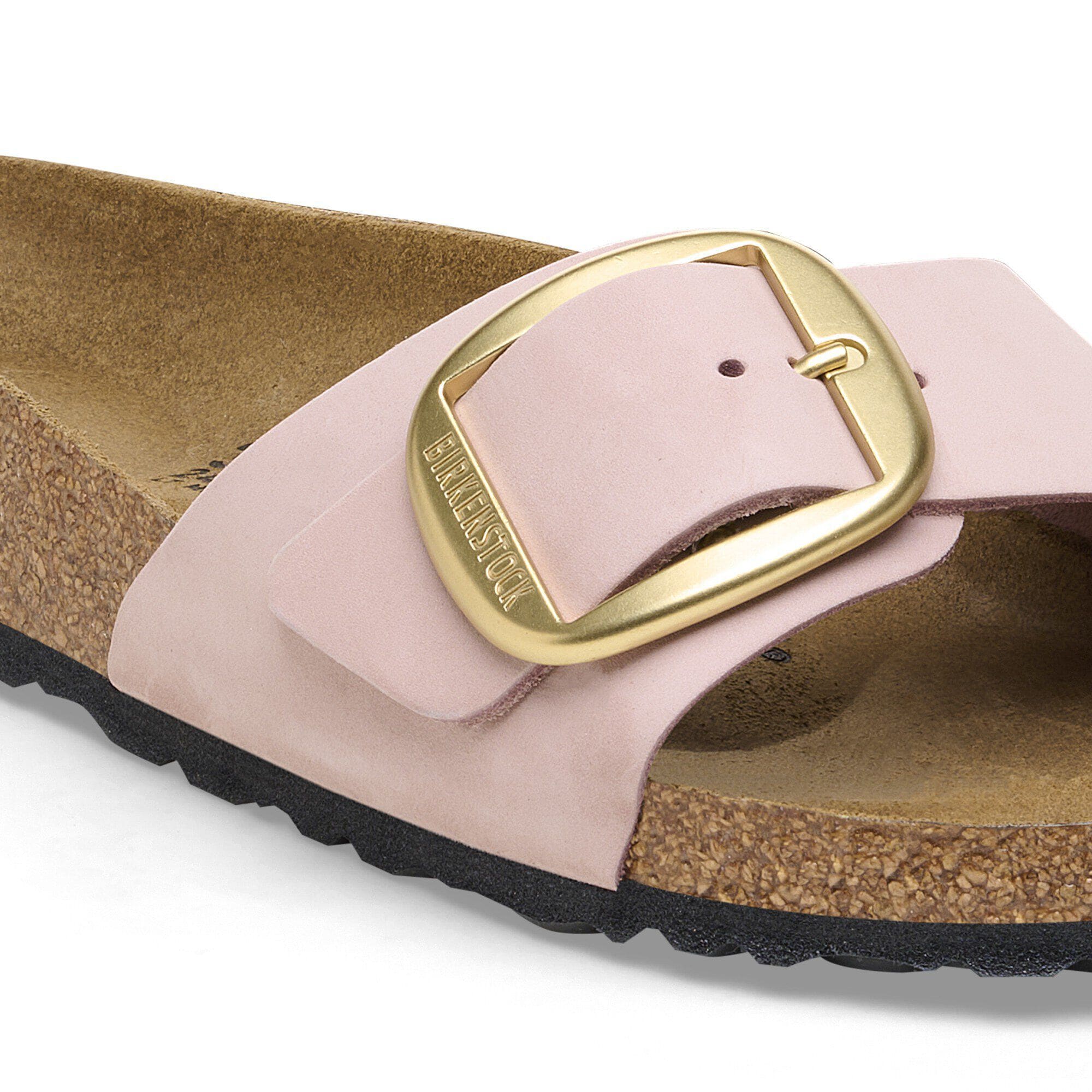 Madrid Big Buckle Nubuck Leather