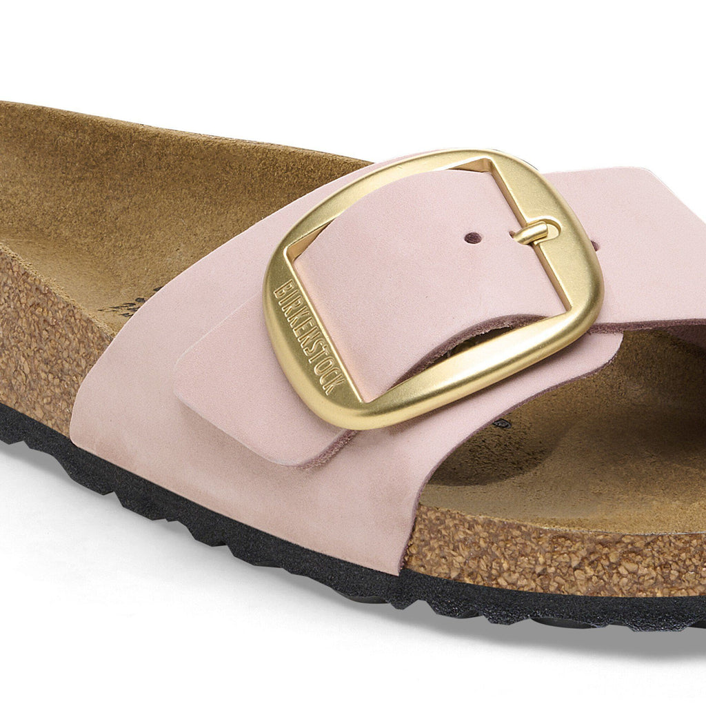 Madrid Big Buckle Nubuck Leather