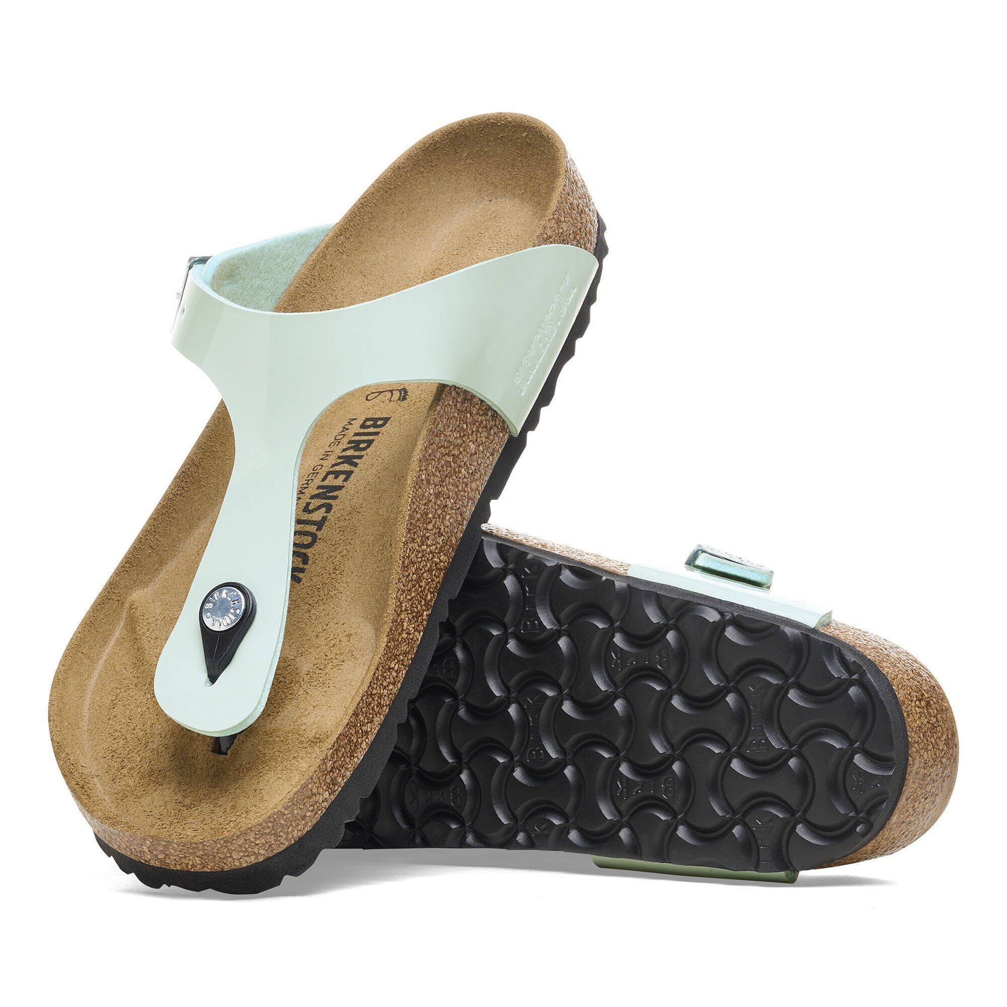 Gizeh Birko-Flor Patent Patent Surf Green