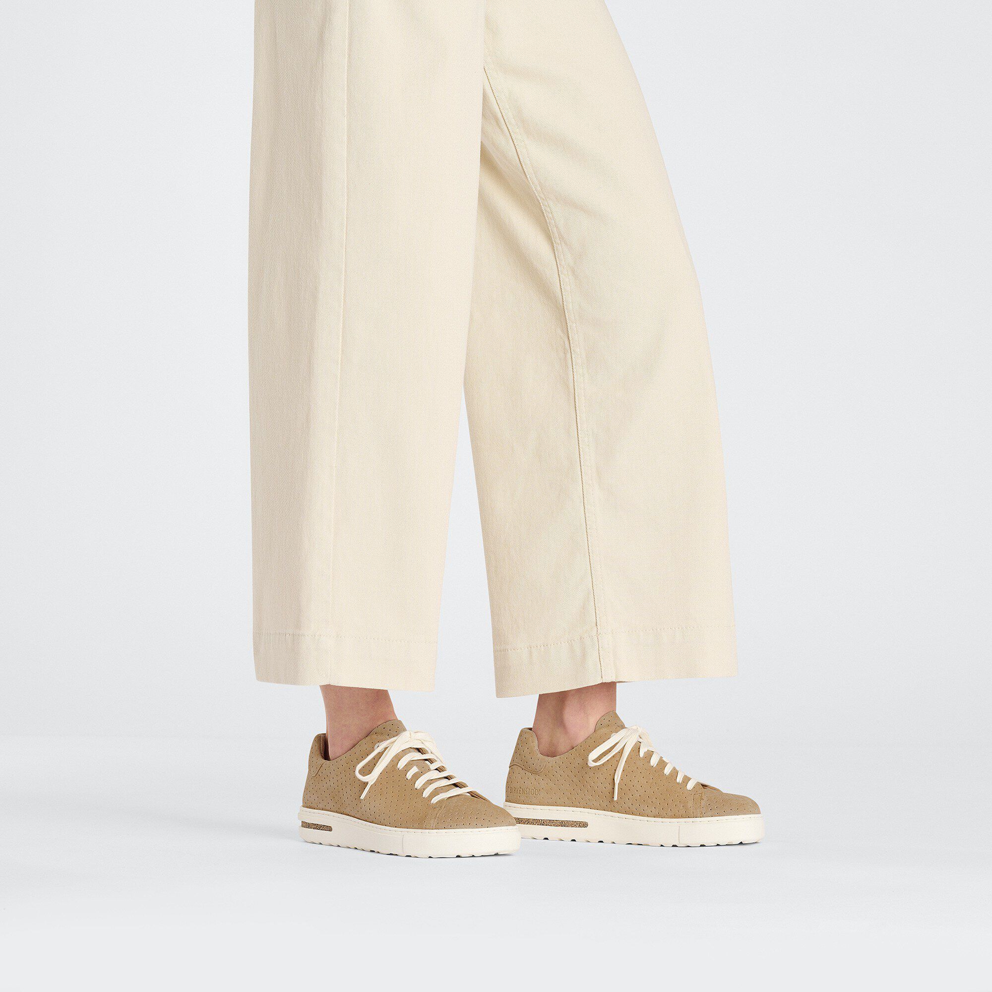 Bend Low Suede Leather Embossed