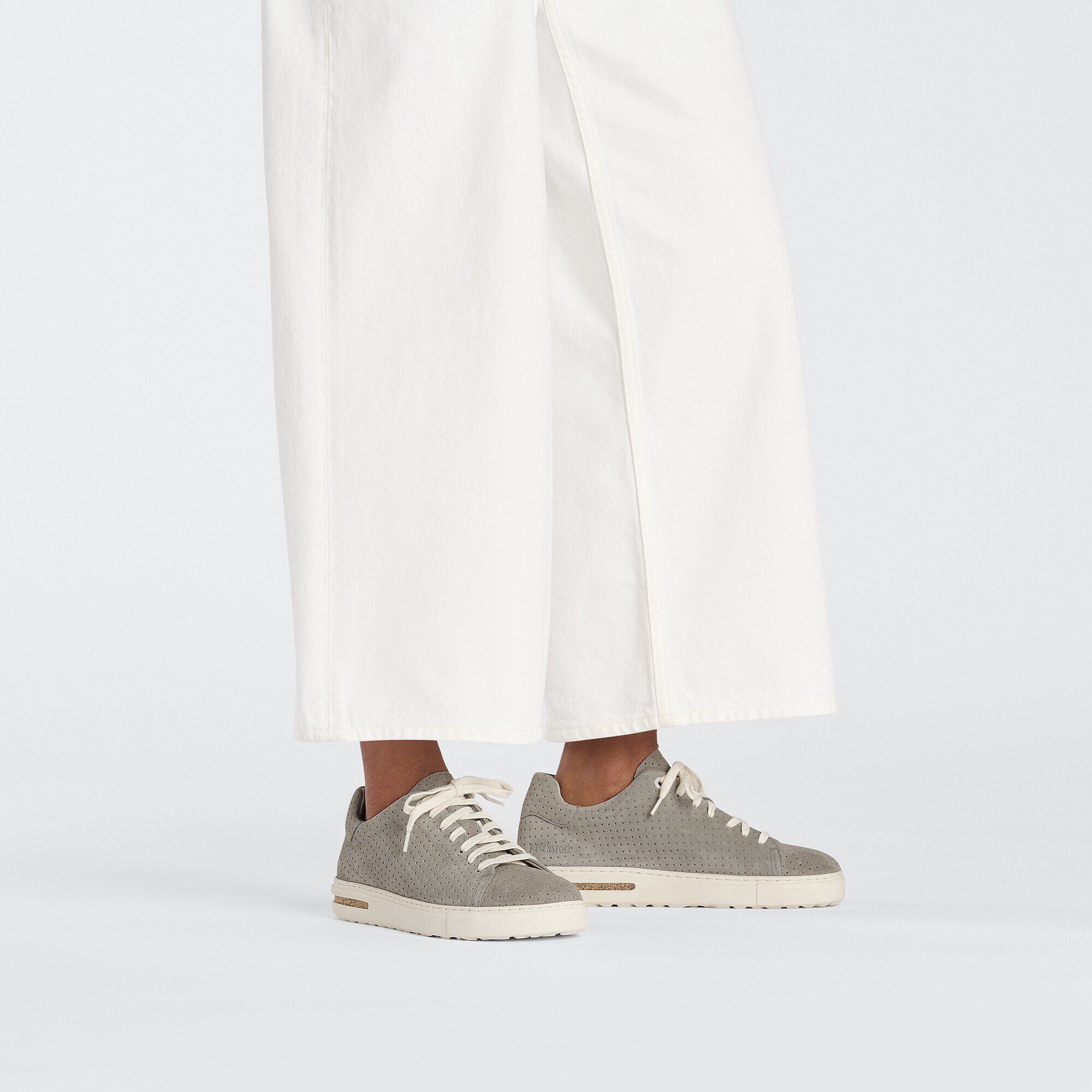 Bend Low Suede Leather Embossed