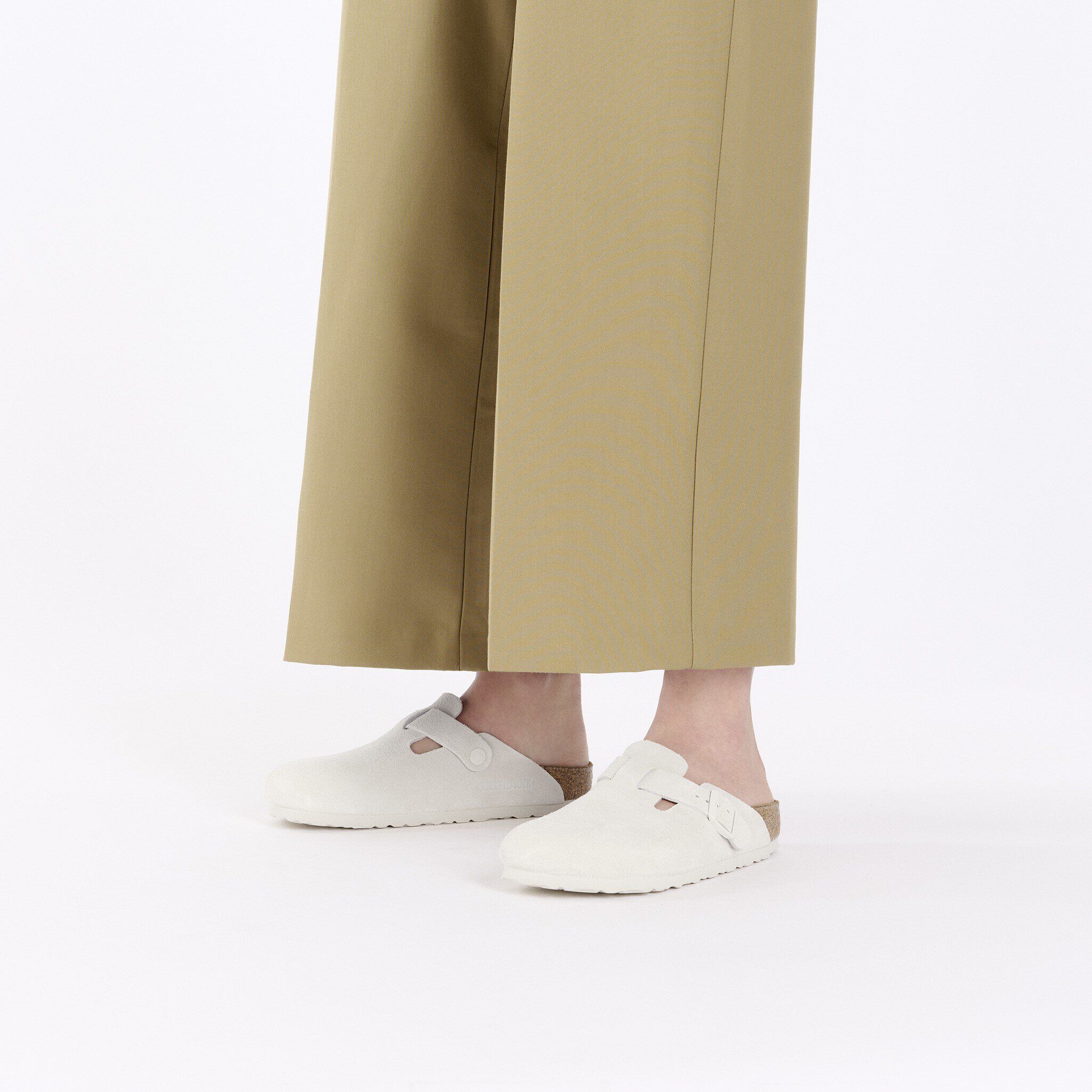 Boston Soft Footbed Suede Leather