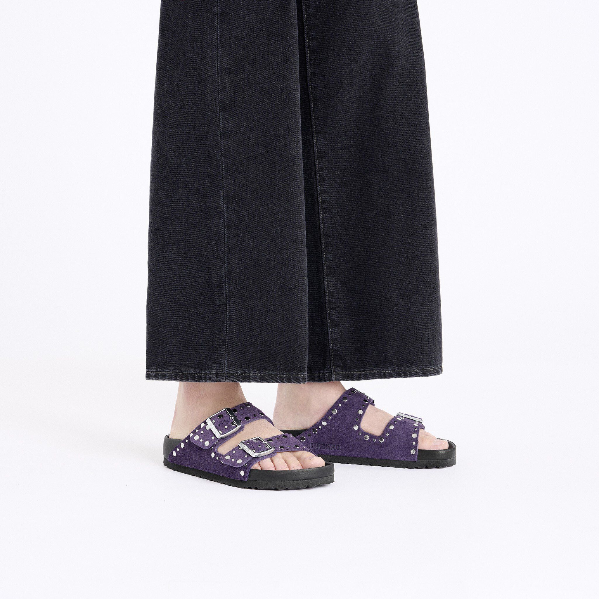 Arizona Rivets Suede Leather Acai