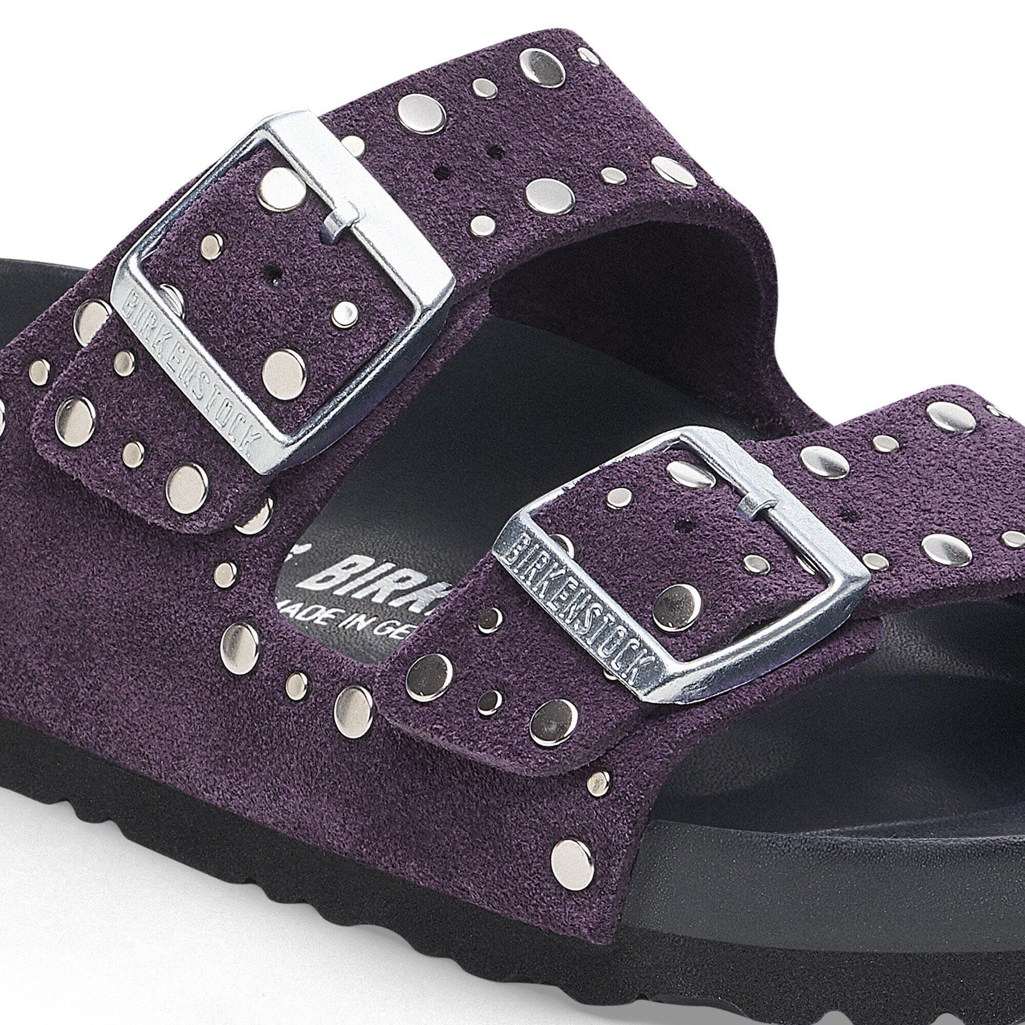 Arizona Rivets Suede Leather Acai