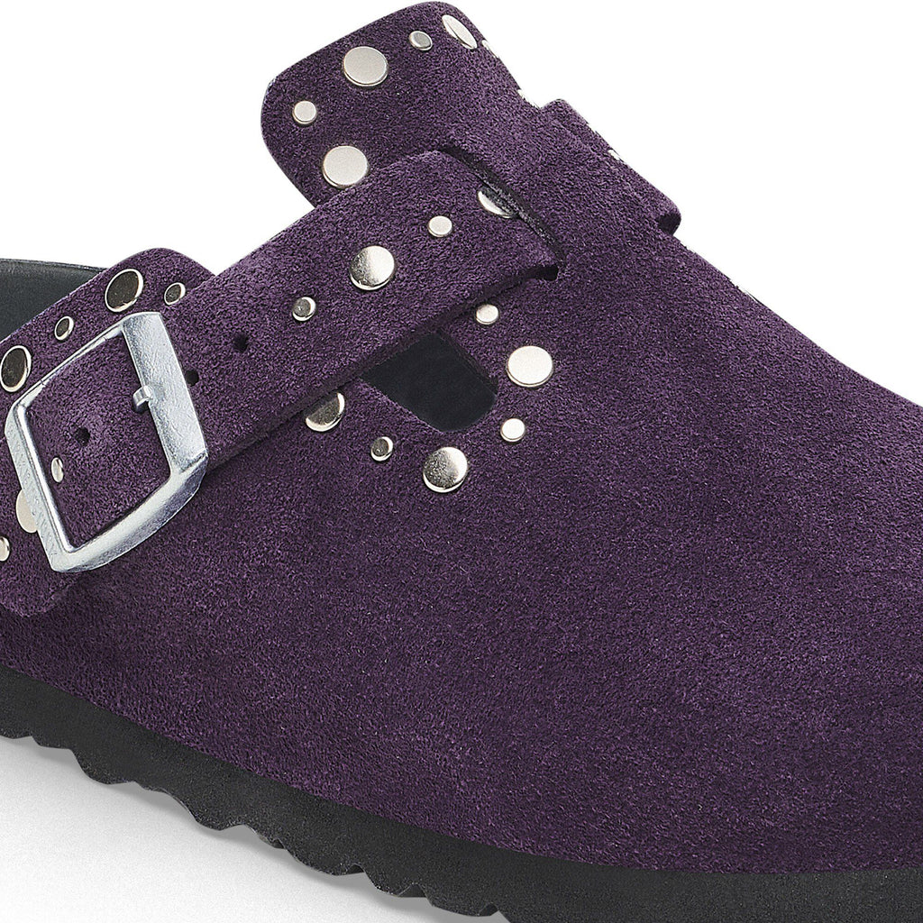 Boston Rivets Suede Leather Acai