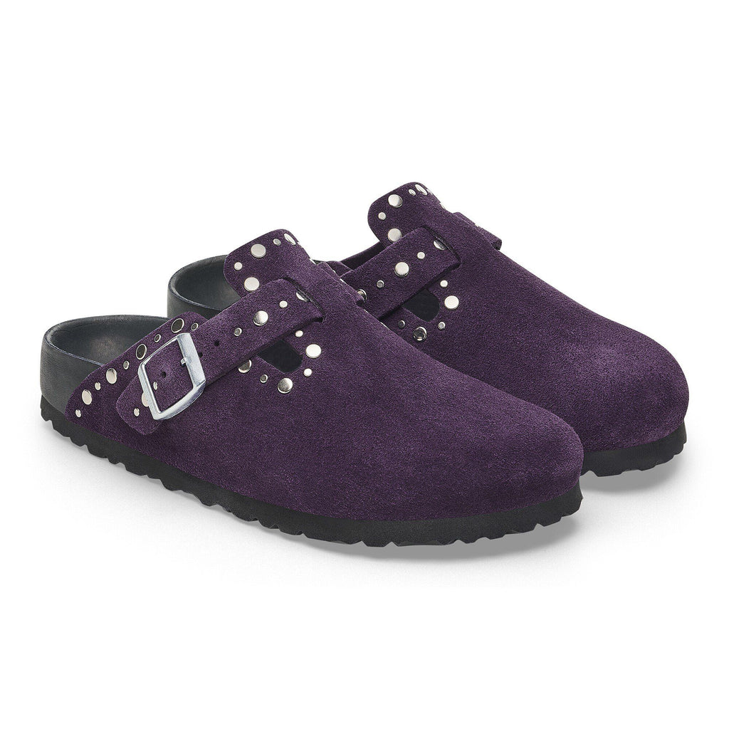 Boston Rivets Suede Leather Acai