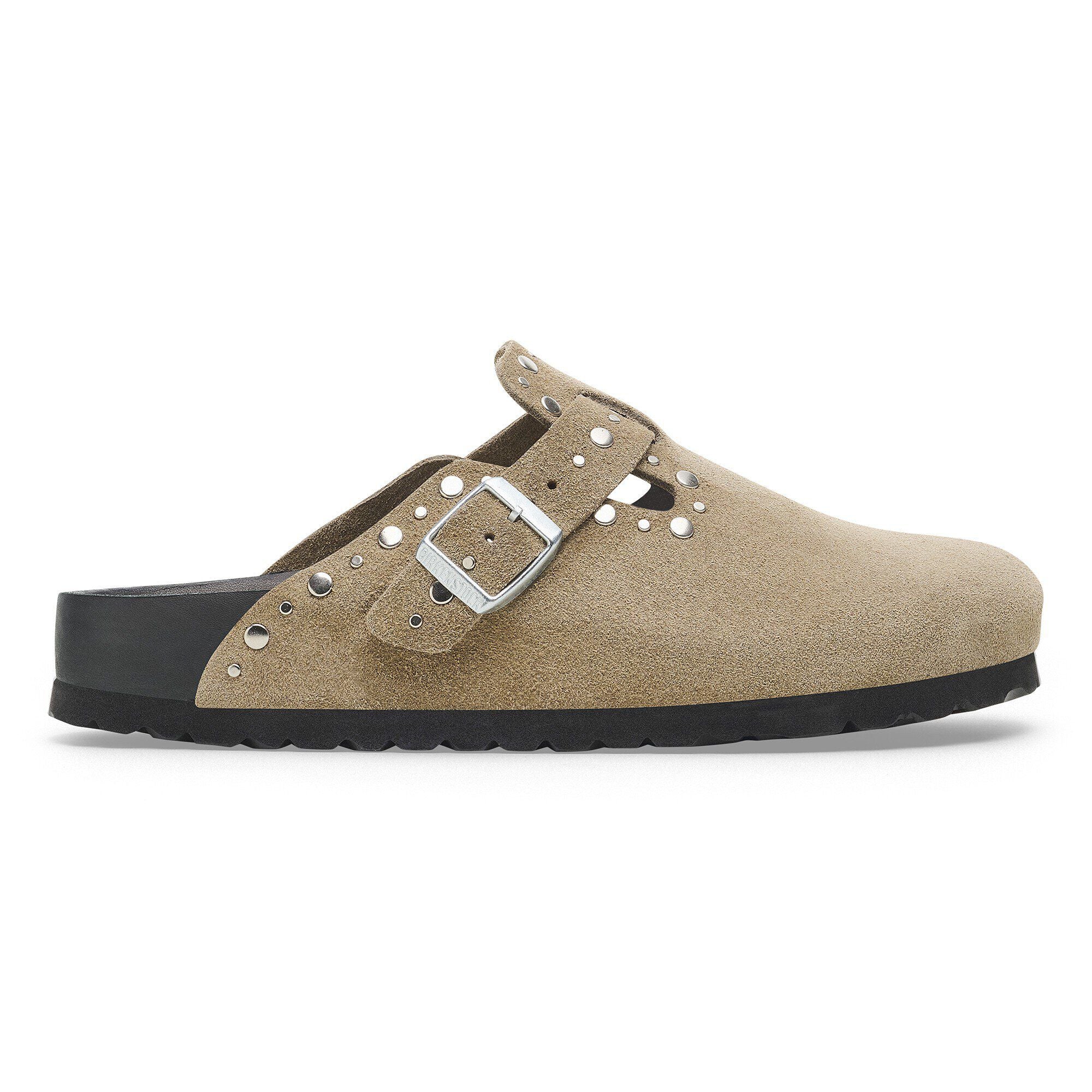 Boston Rivet Suede Leather