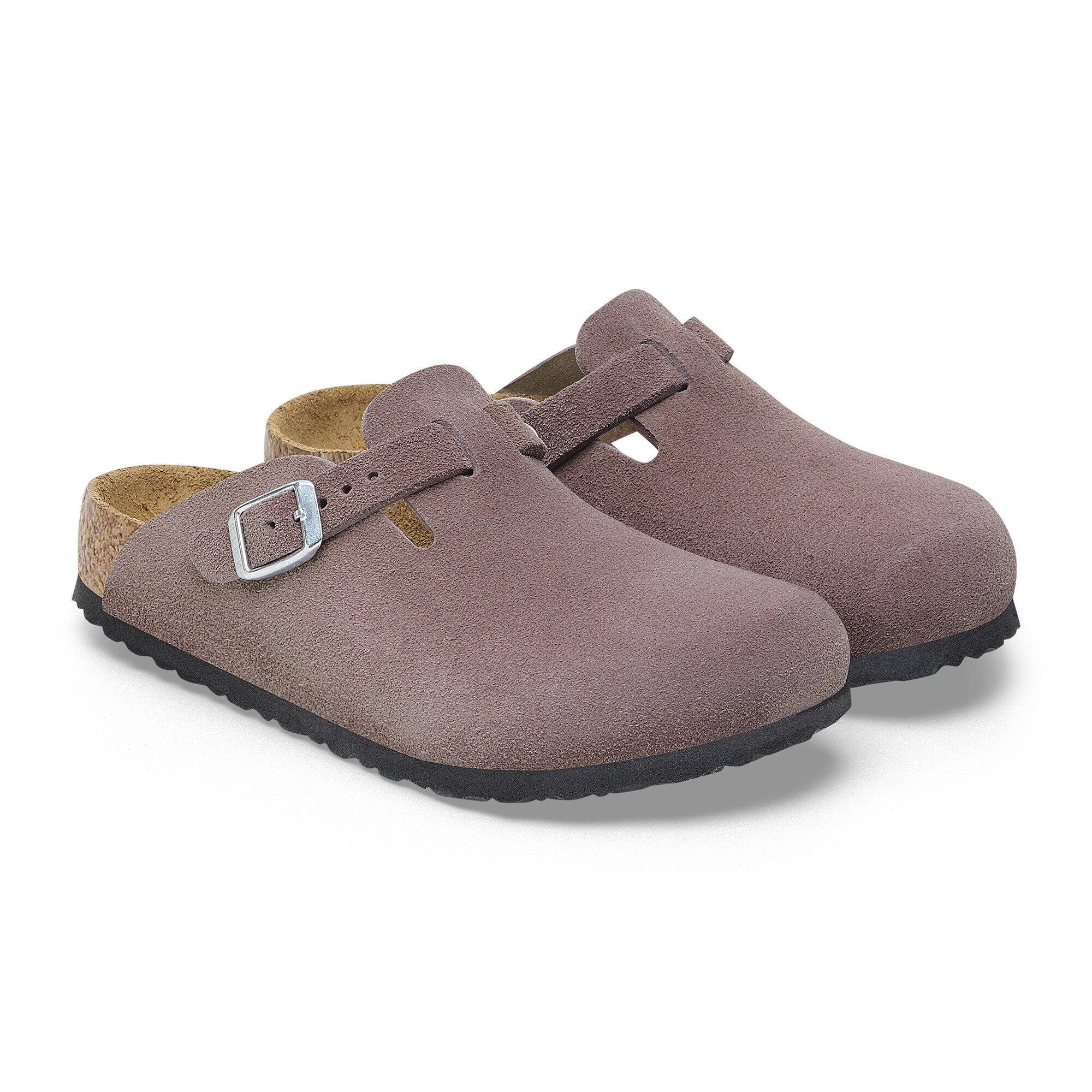 Boston Kids Suede Leather Faded Purple
