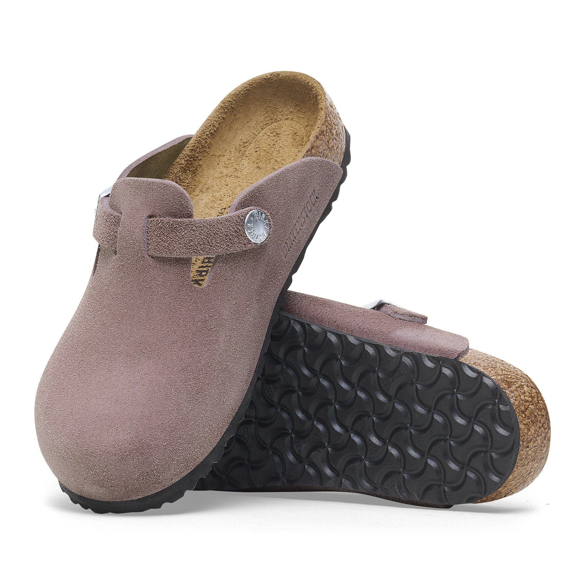 Boston Kids Suede Leather Faded Purple