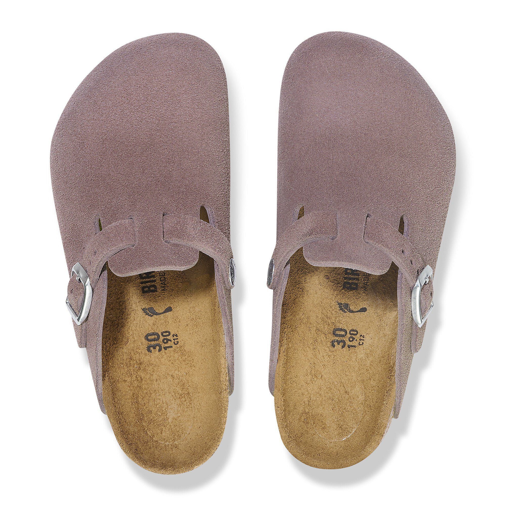 Boston Kids Suede Leather Faded Purple