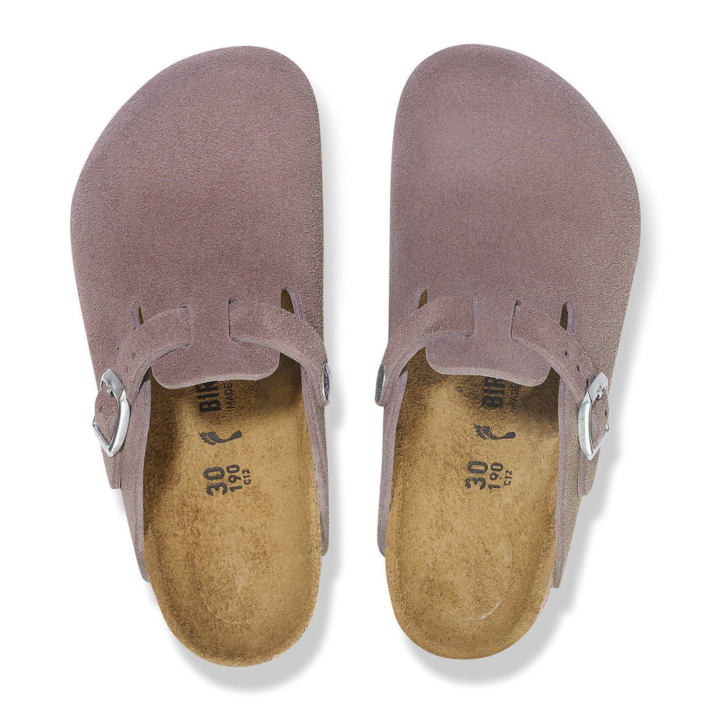 Boston Kids Suede Leather Faded Purple