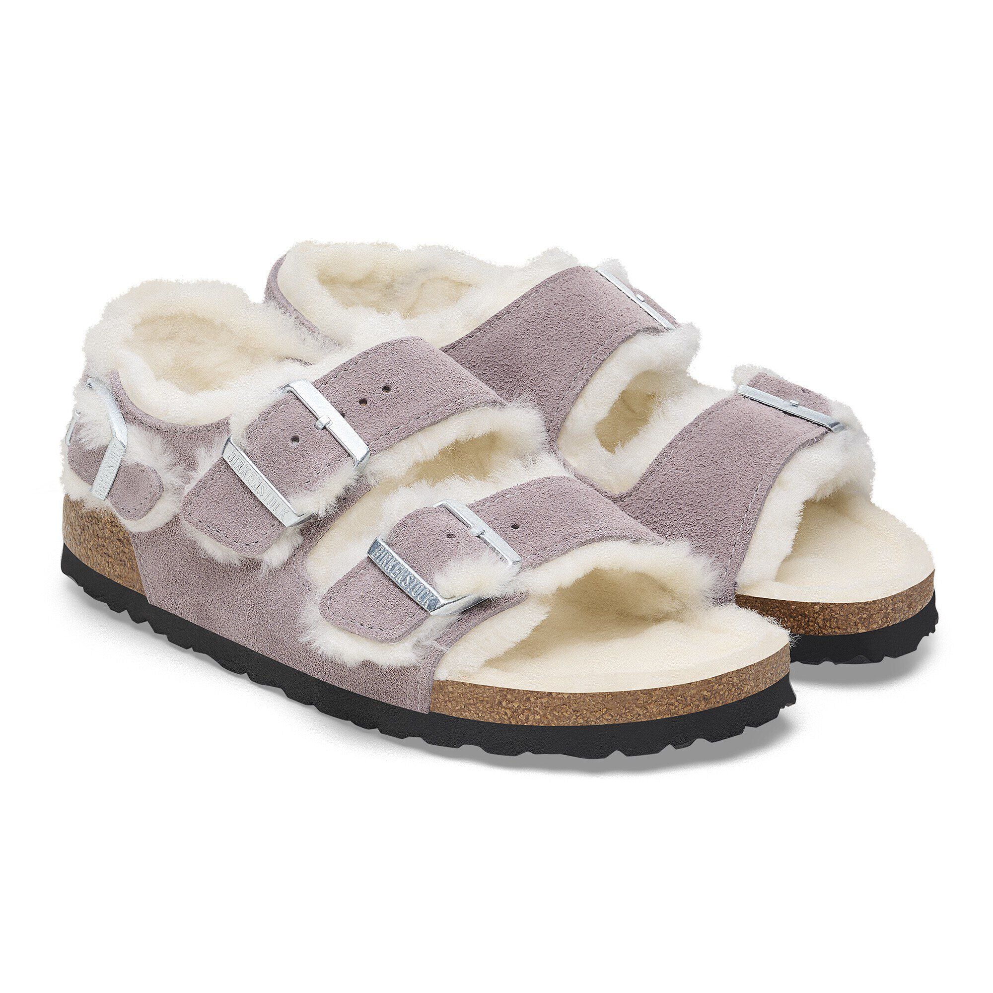 Milano Shearling Suede Leather/Fur