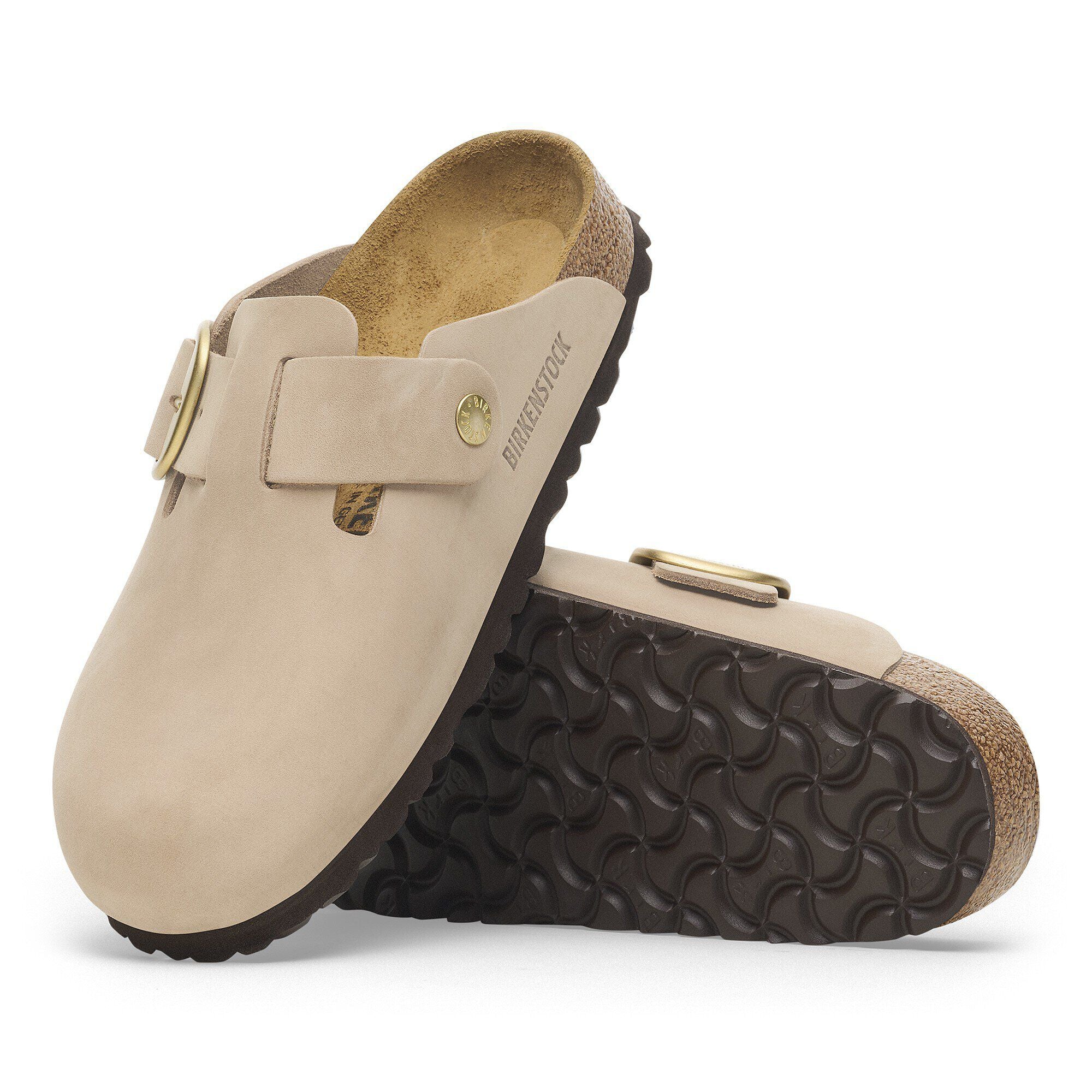 Boston Big Buckle Nubuck Leather