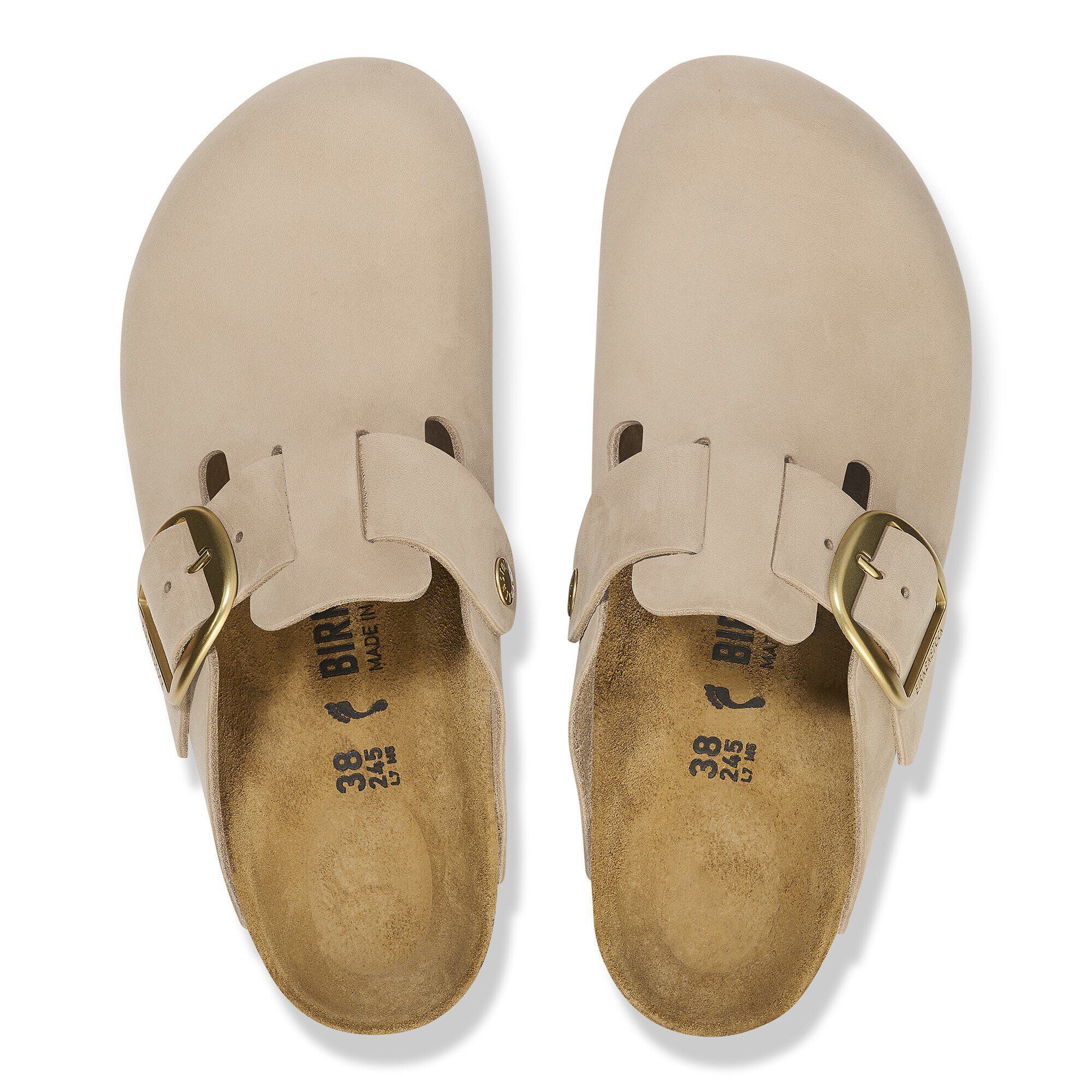Boston Big Buckle Nubuck Leather