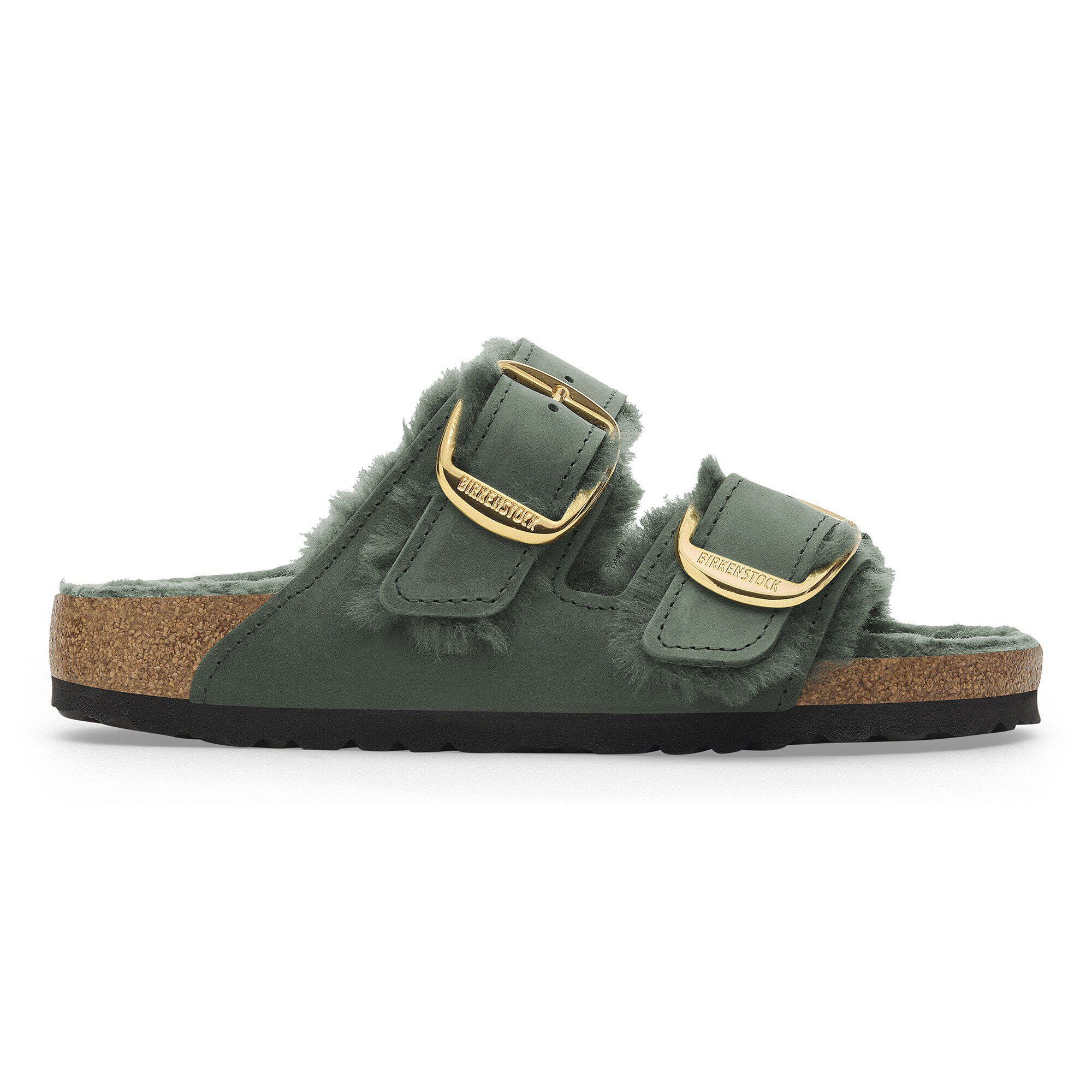 Arizona Big Buckle Shearling Natural Leather Oiled