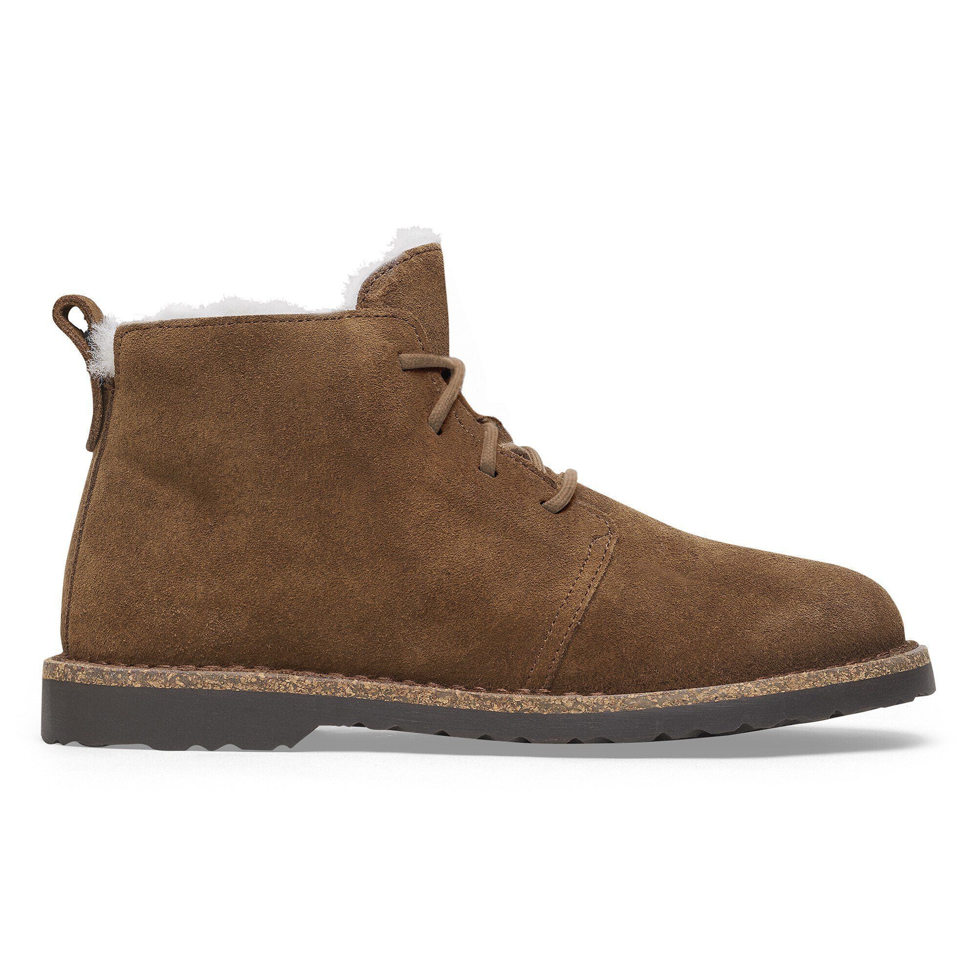 Uppsala Mid Shearling Suede Leather