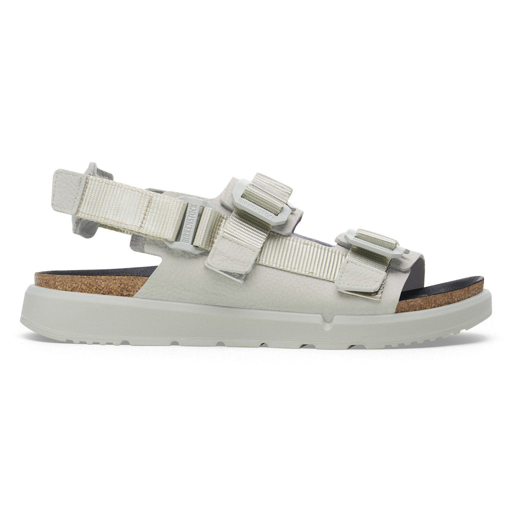Shinjuku Leather-Textile Mineral Gray