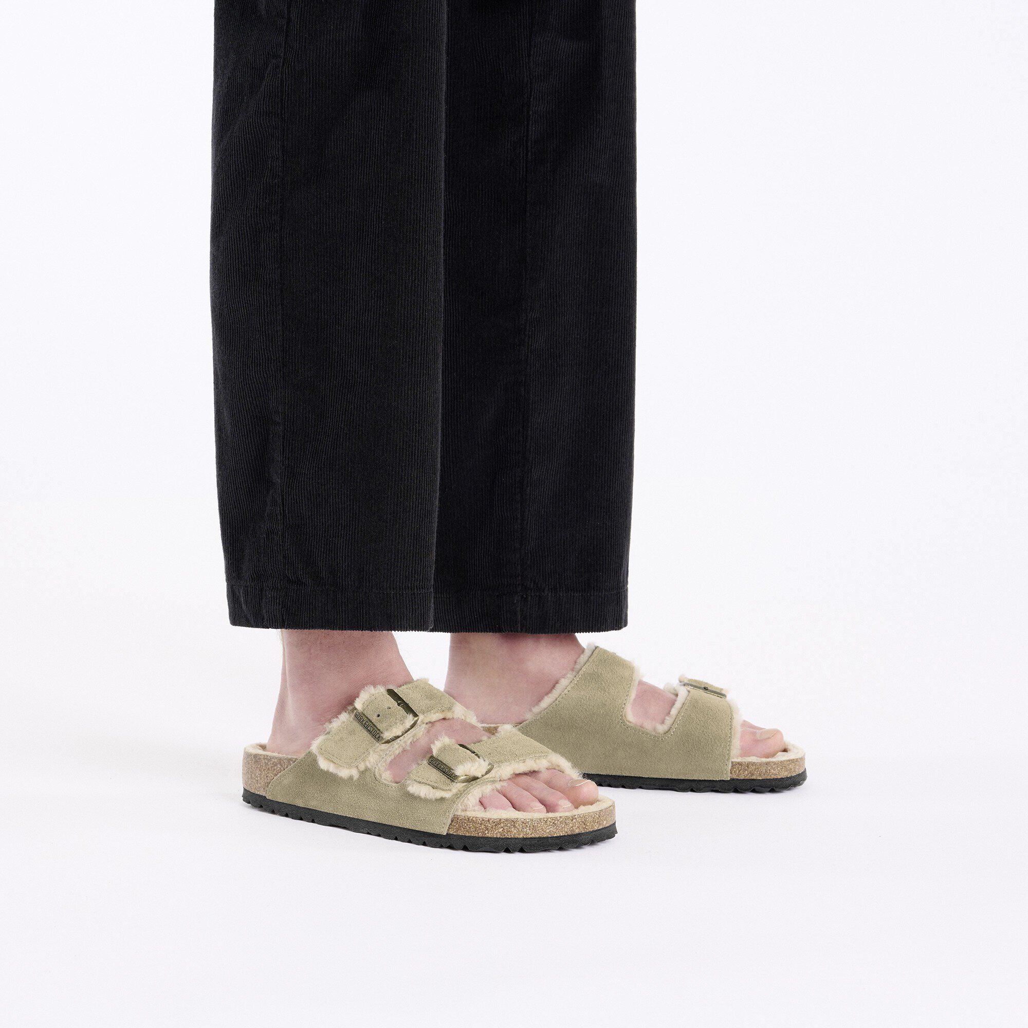 Arizona Shearling Suede Leather/Fur