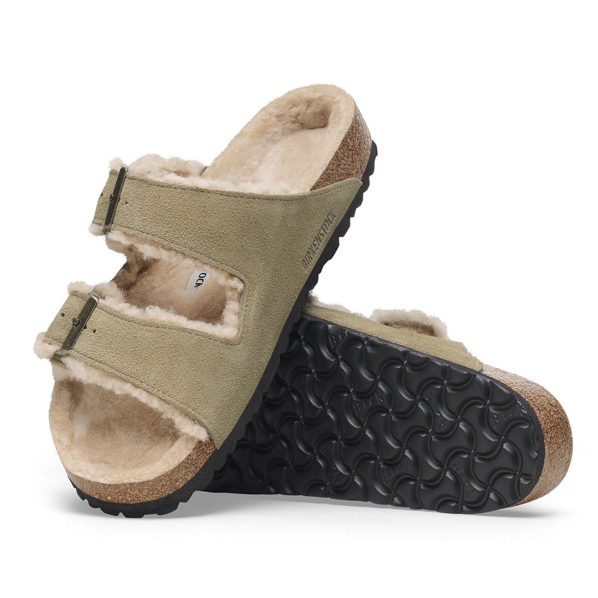 Arizona Shearling Suede Leather/Fur