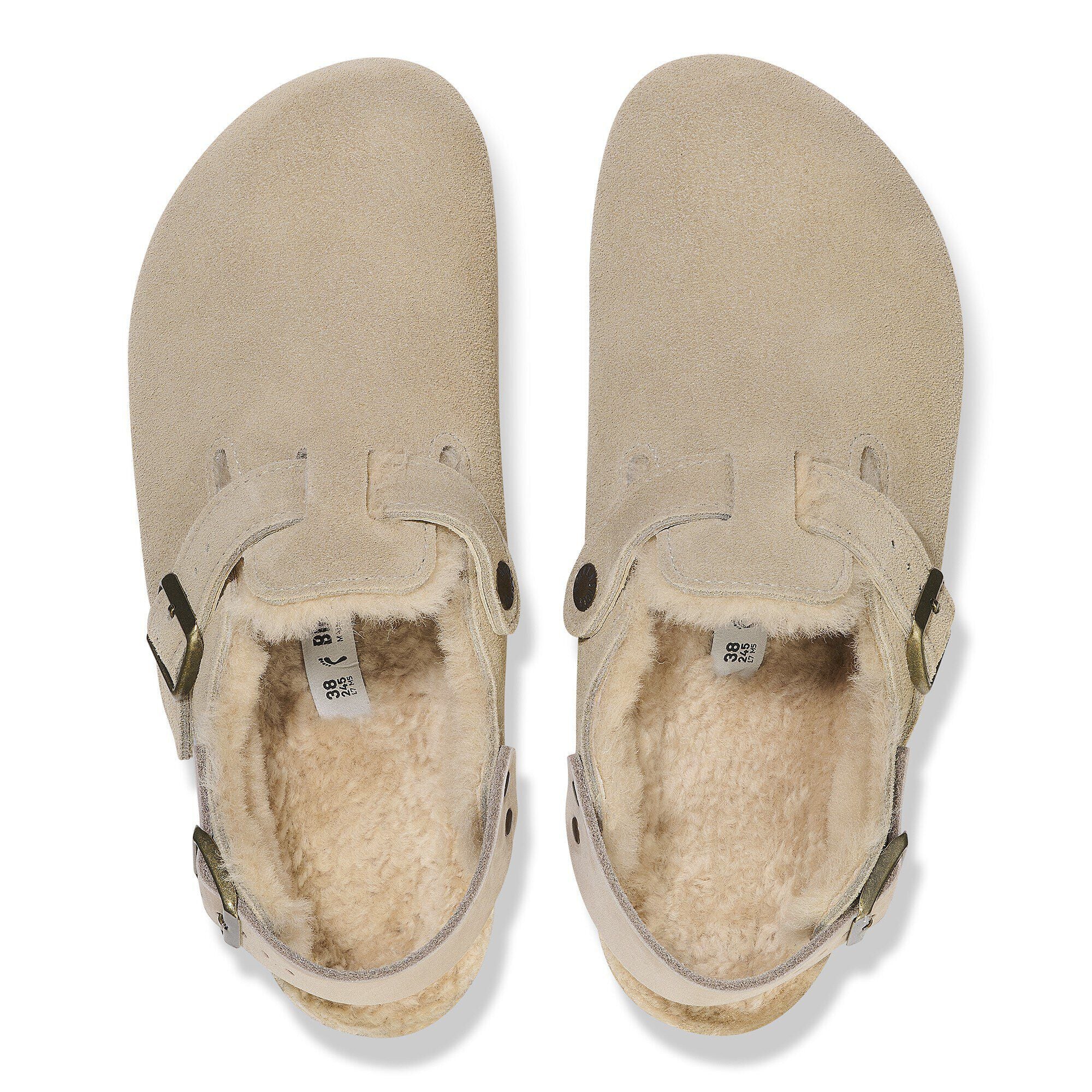 Tokio Shearling Suede Leather