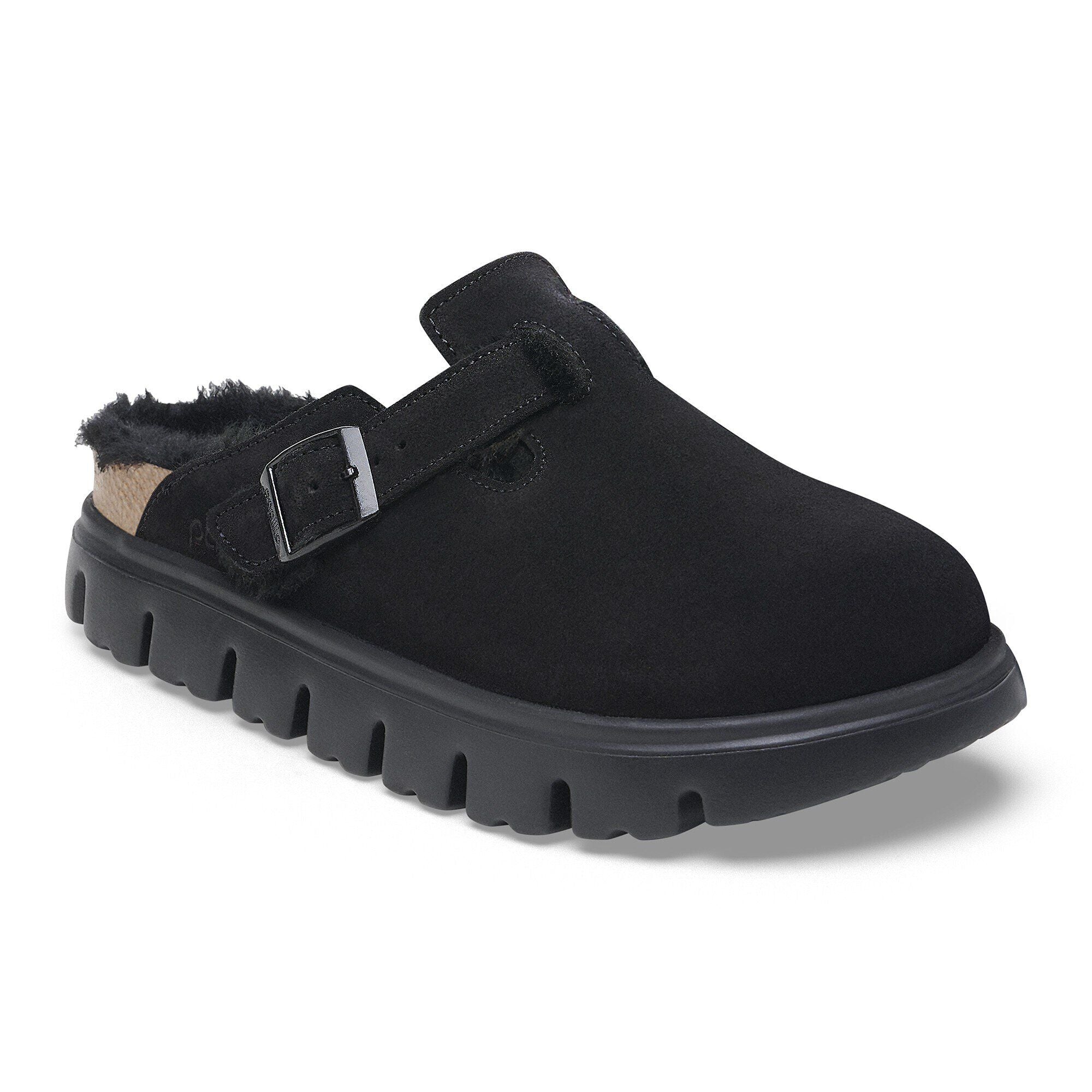Boston PAP Chunky Shearling Suede Leather