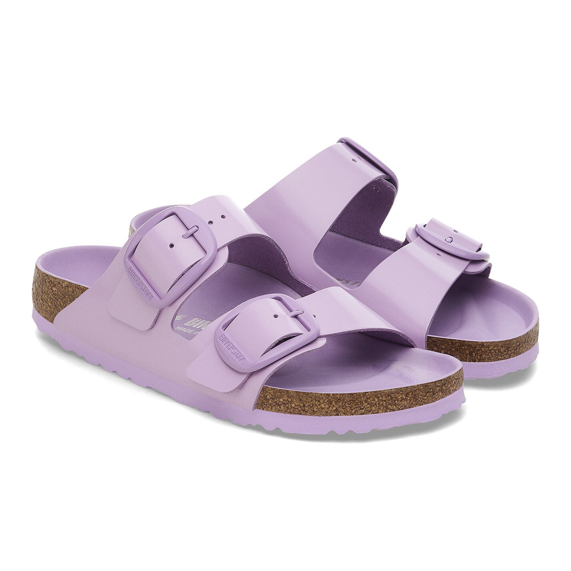 Arizona Big Buckle Natural Leather Patent 