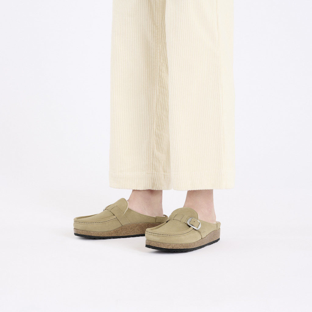 Buckley Shearling Suede Leather