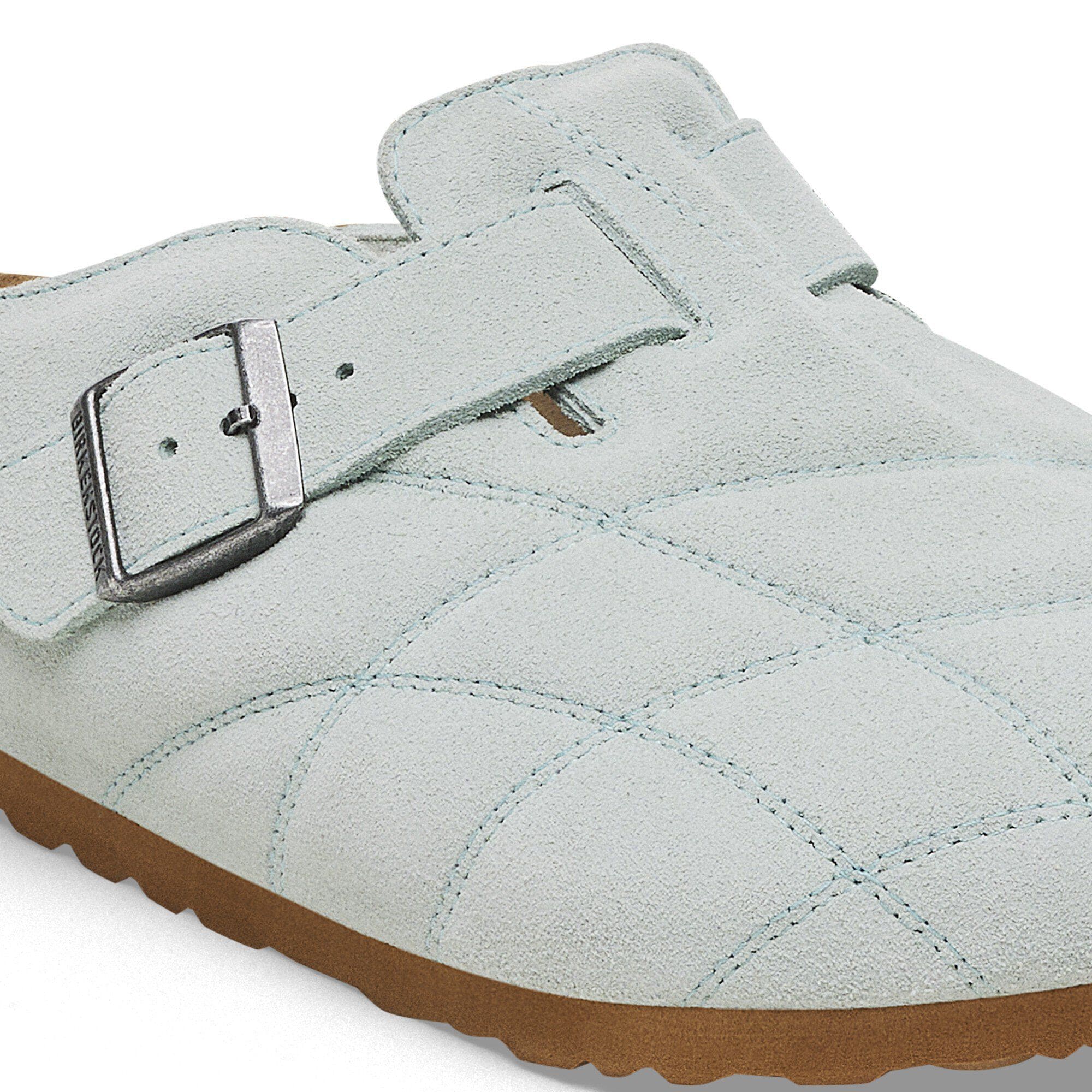 Boston Quilted Suede Leather