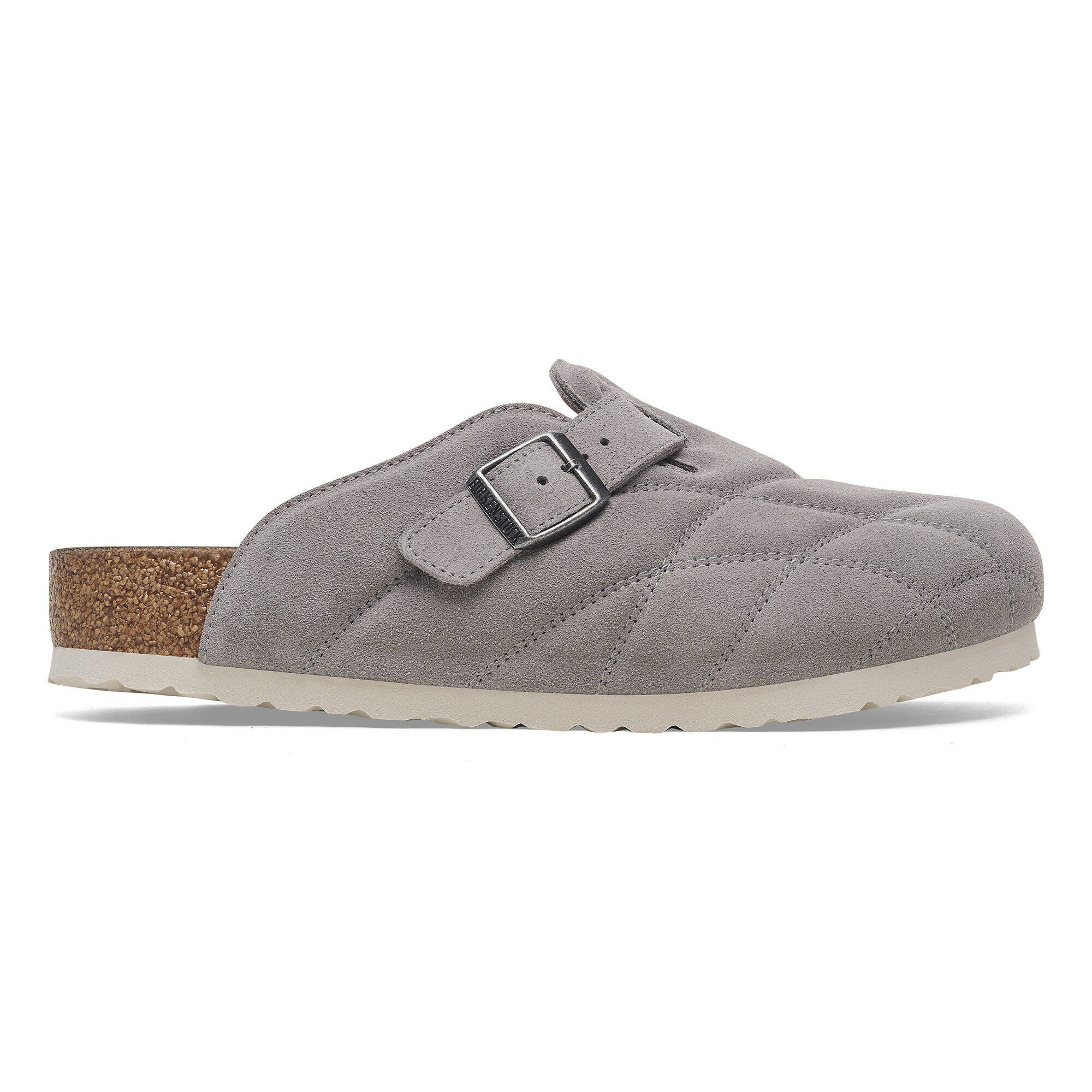 Boston Quilted Suede Leather Stone Coin