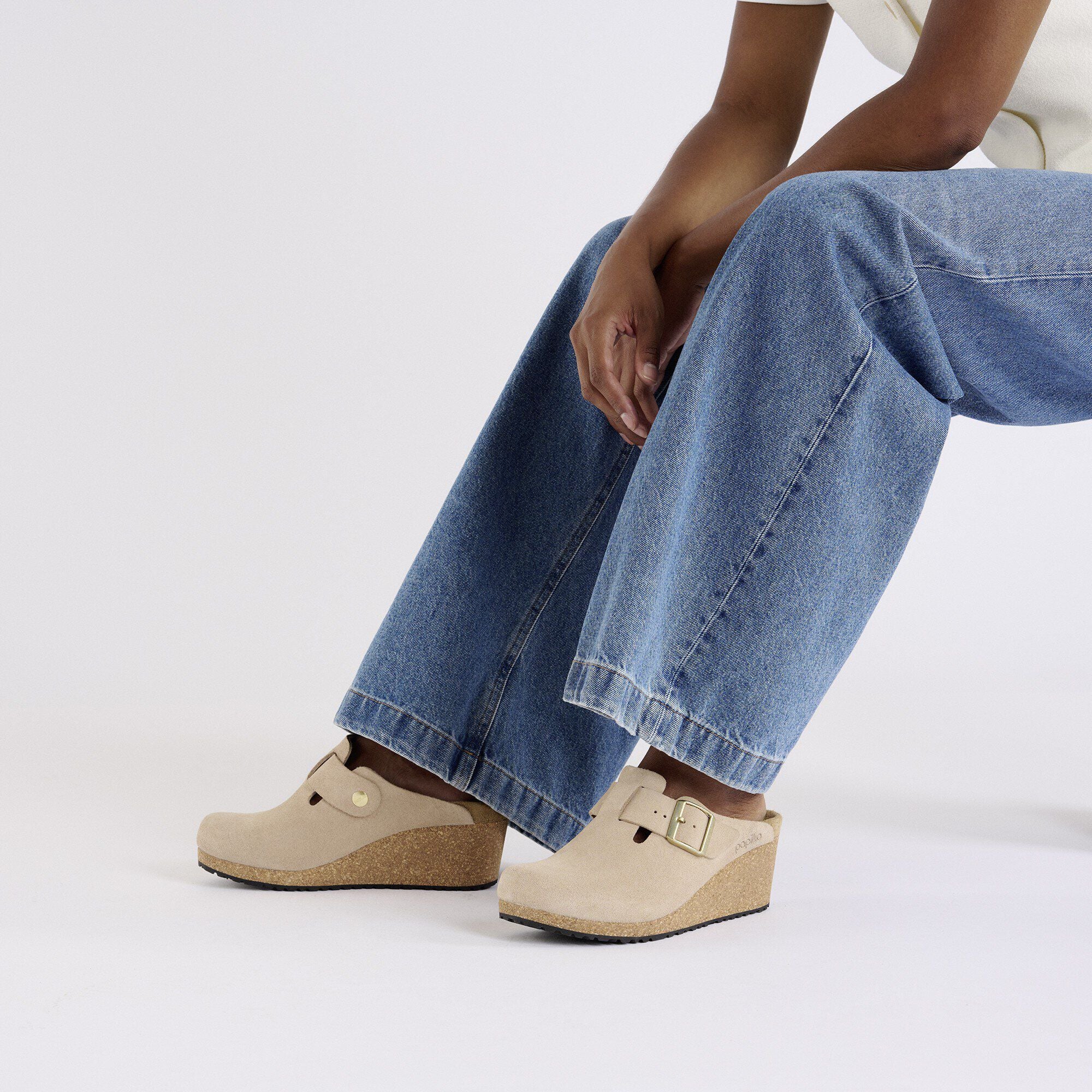 Fanny Suede Leather