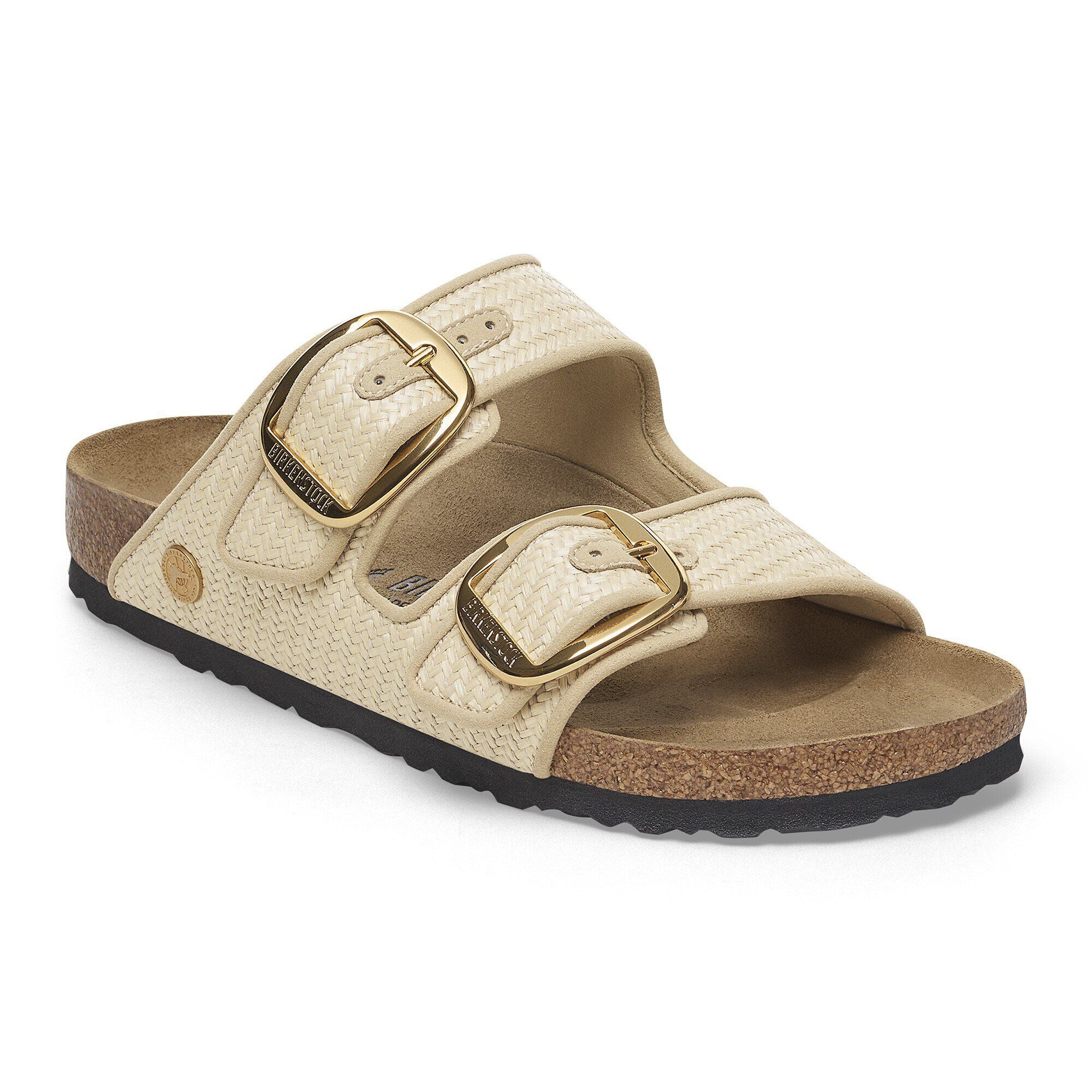 Arizona Big Buckle Raffia Textile