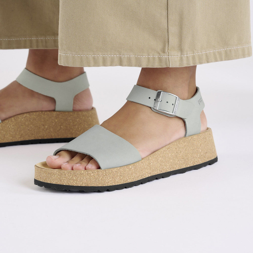 Glenda Nubuck Leather Pure Sage