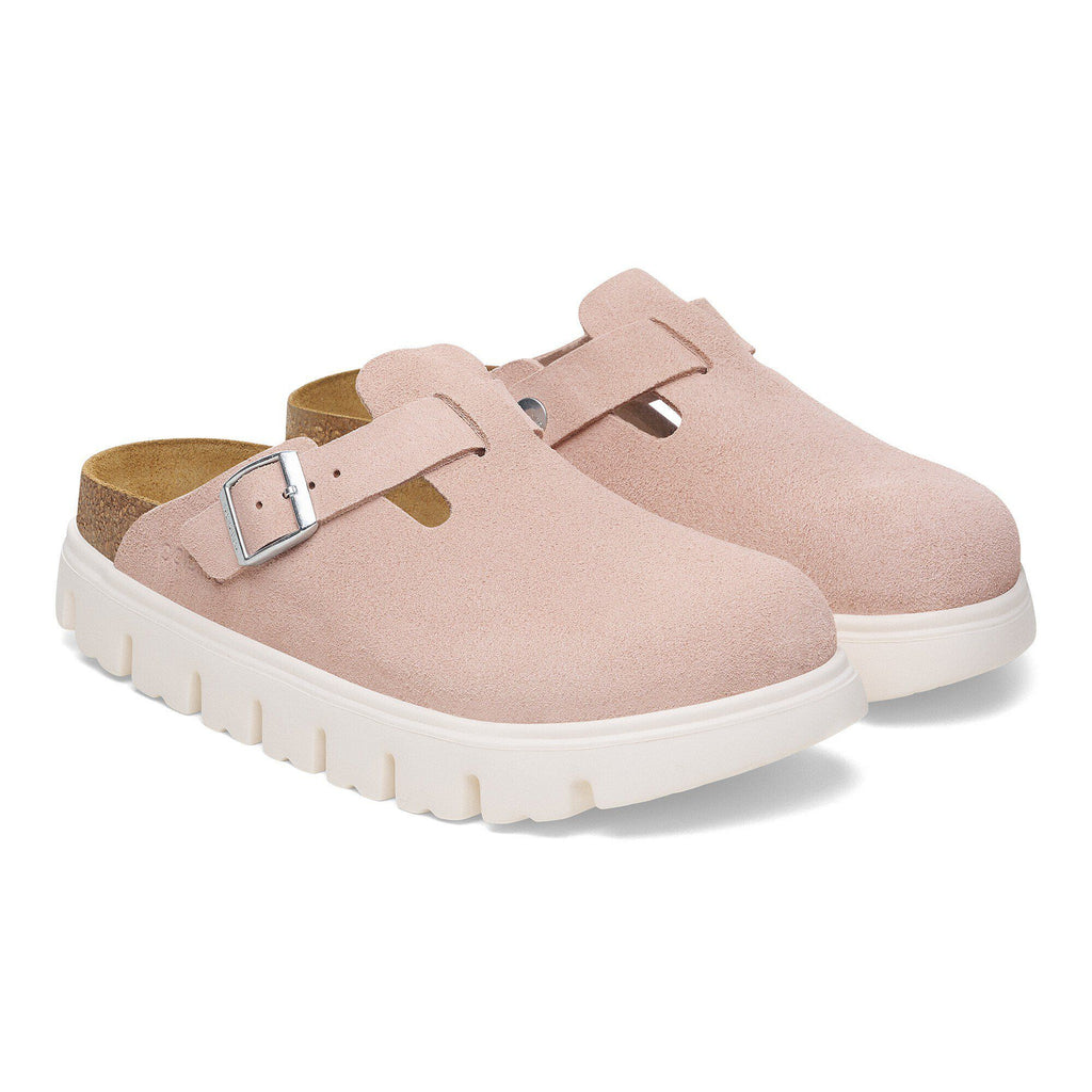 Boston Chunky Suede Leather Light Rose