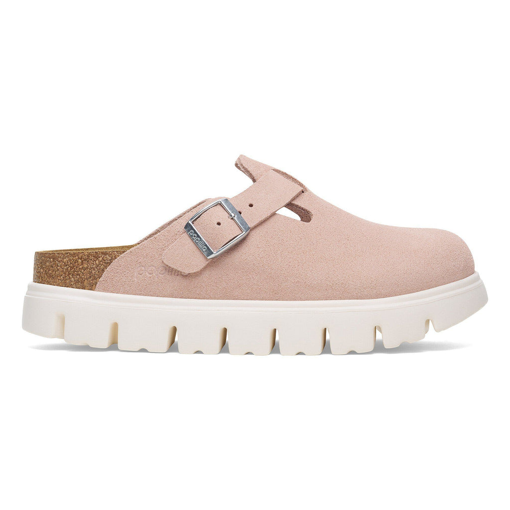 Boston Chunky Suede Leather Light Rose