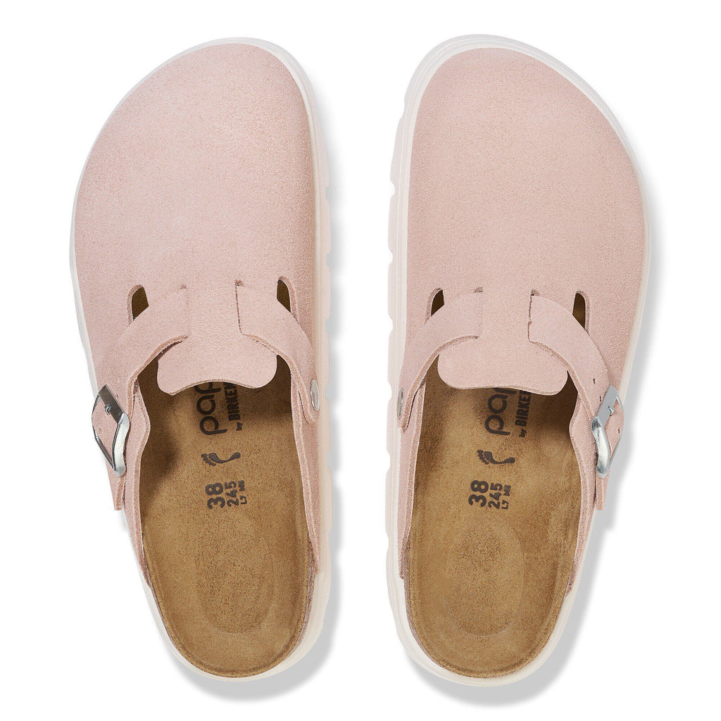 Boston Chunky Suede Leather Light Rose