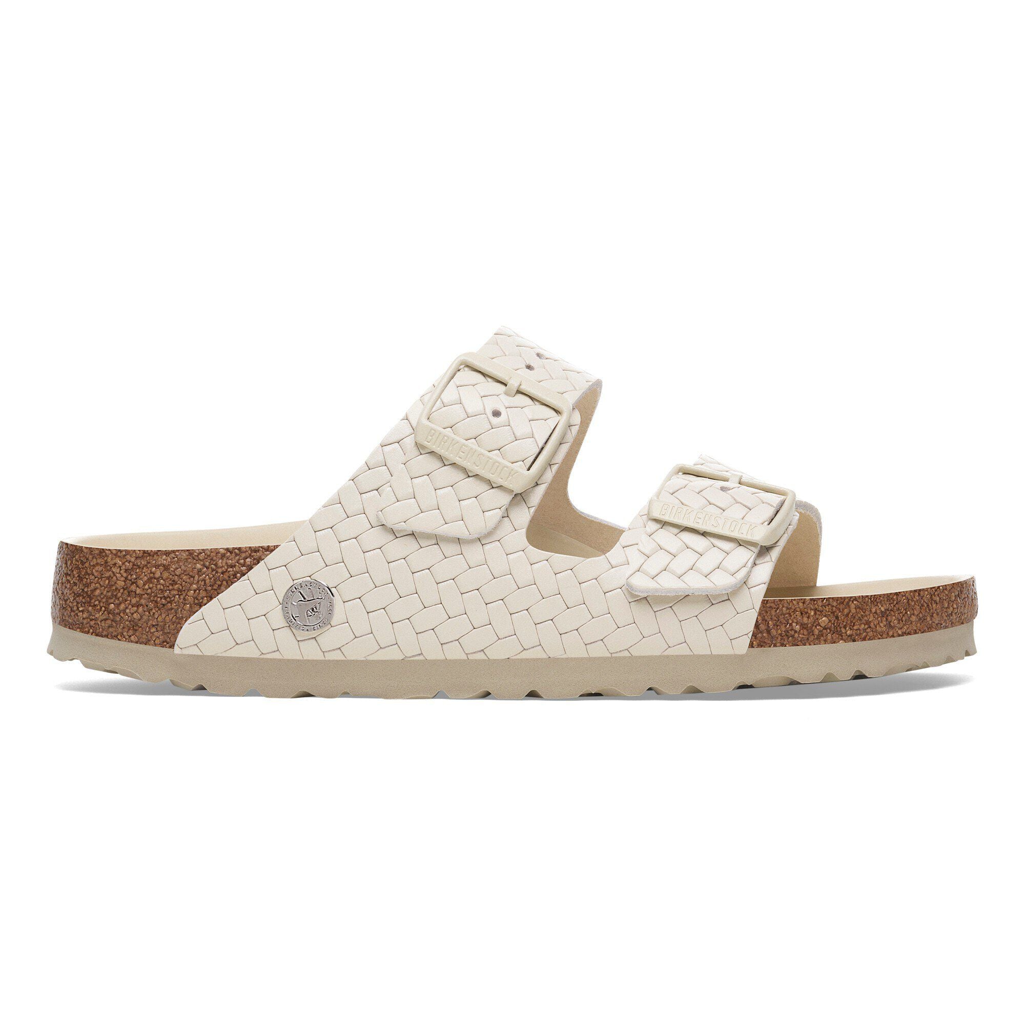 Arizona Rivet Logo Natural Leather