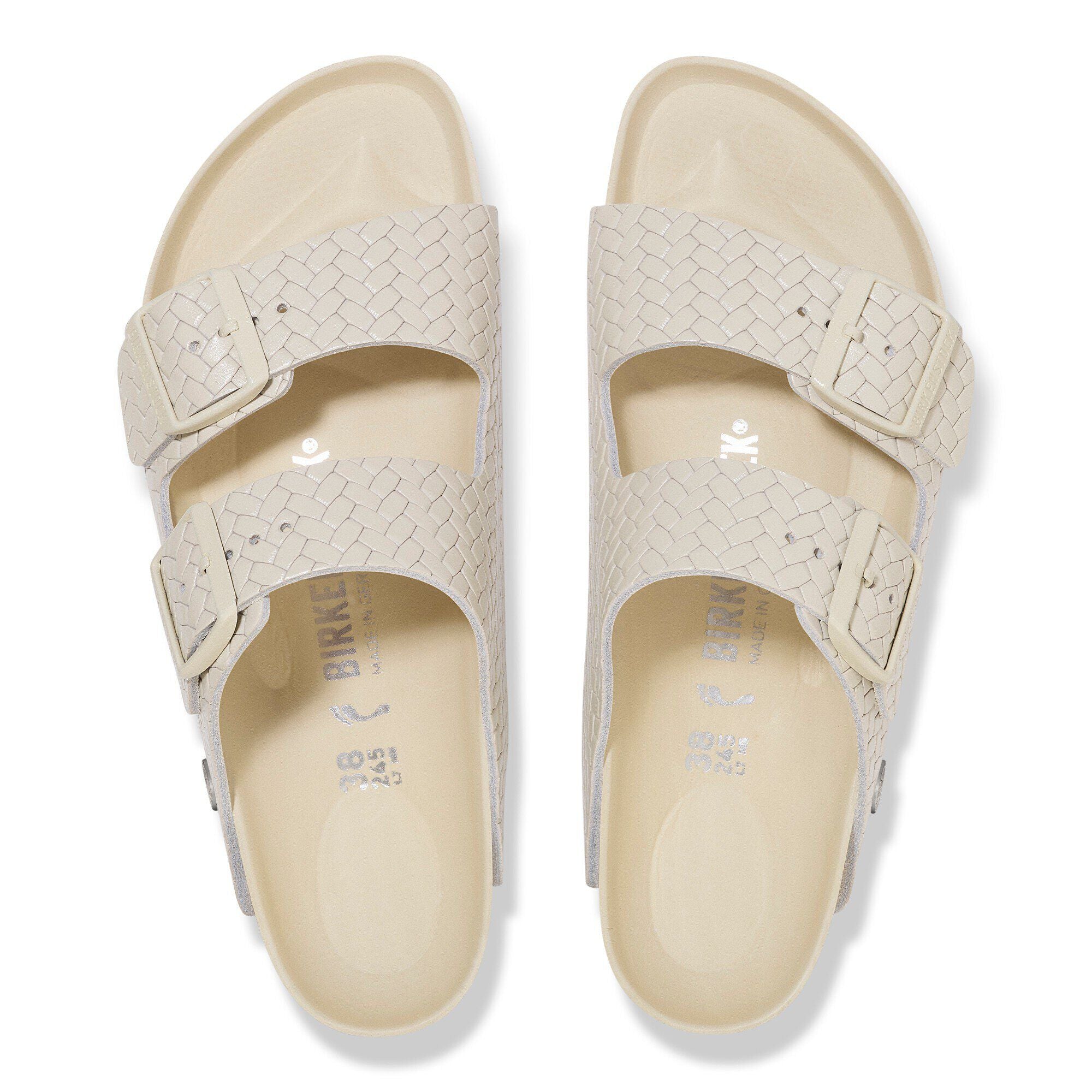 Arizona Rivet Logo Natural Leather