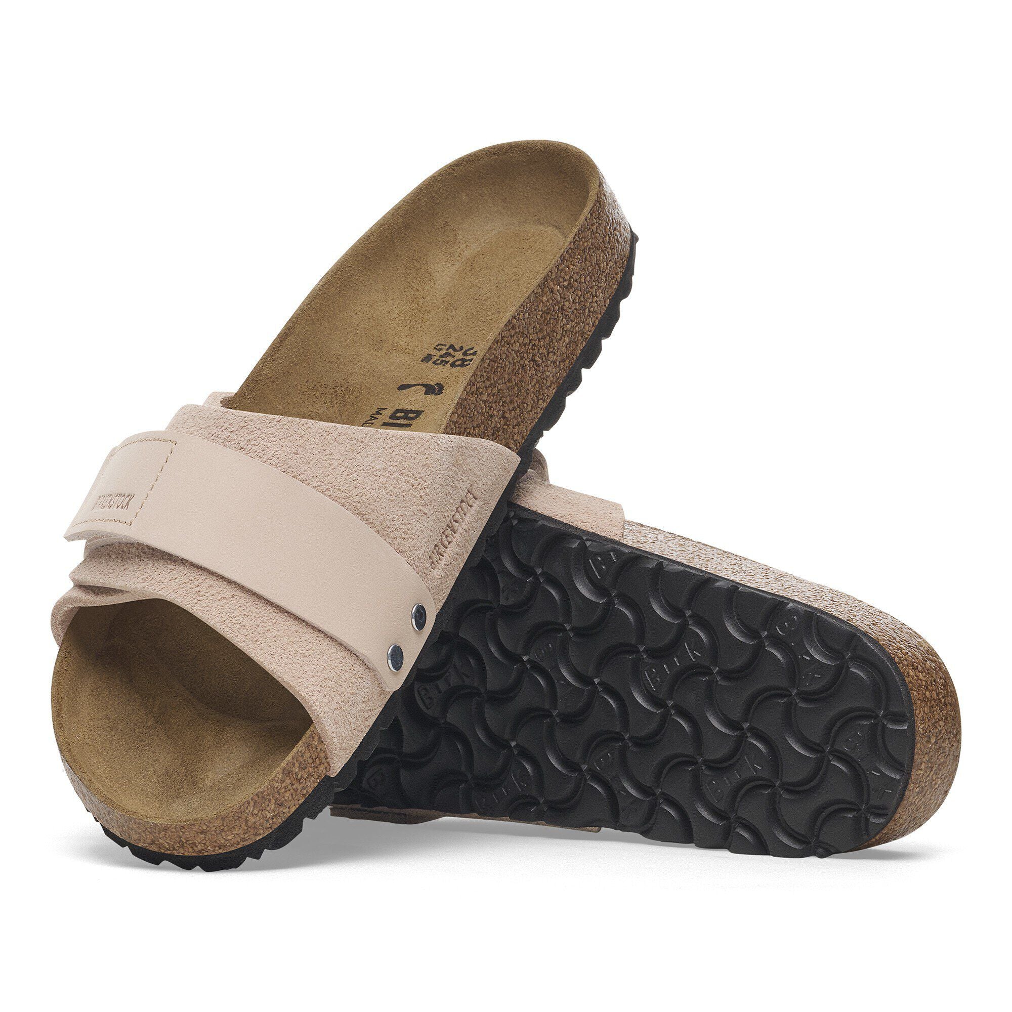 Oita Nubuck-Suede Leather Light Rose