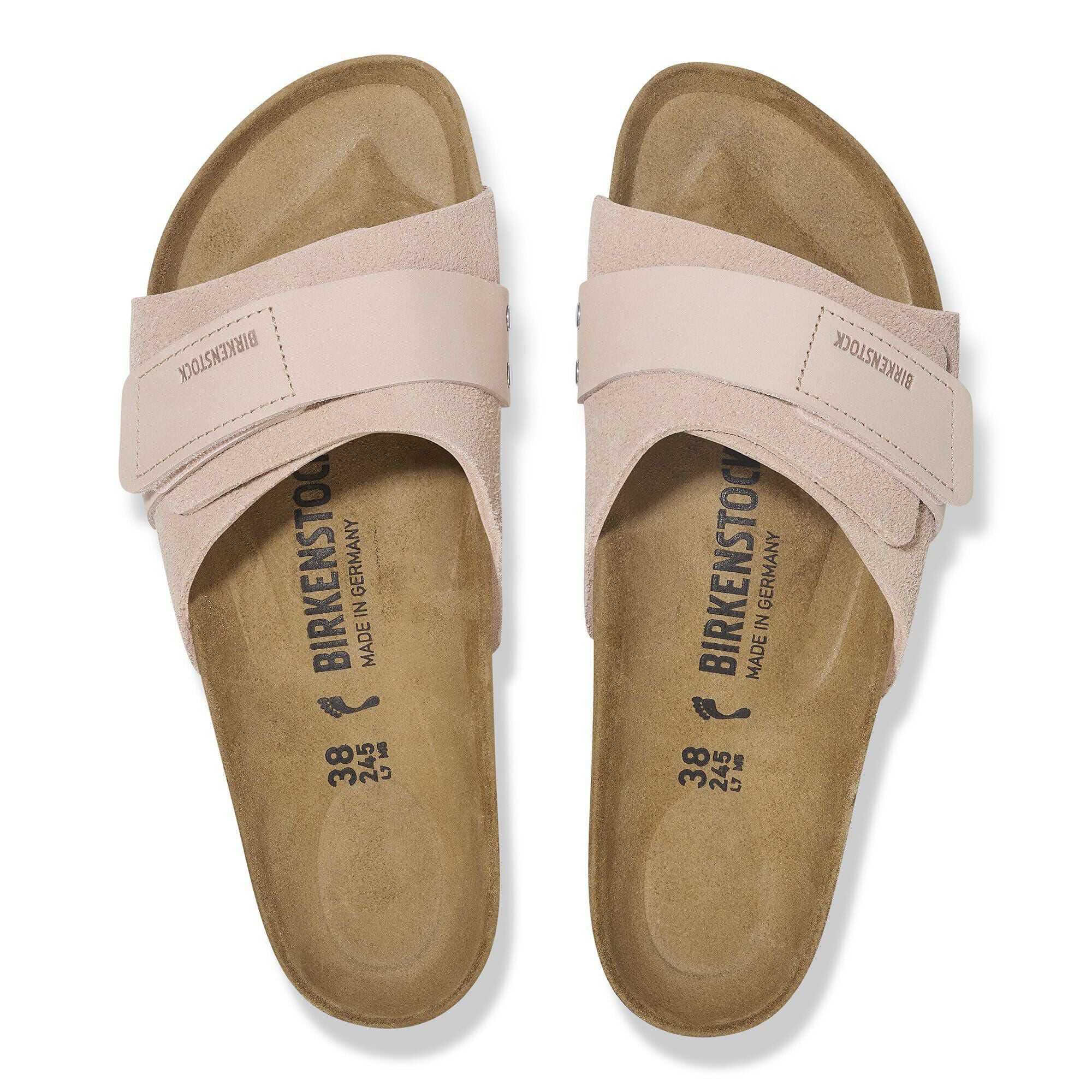 Oita Nubuck-Suede Leather Light Rose