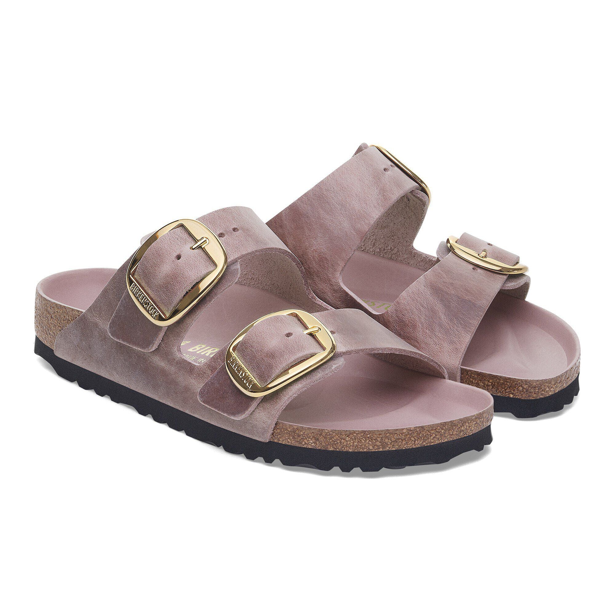 Arizona Big Buckle Oiled Leather Lavender