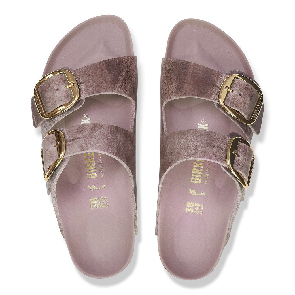 Arizona Big Buckle Oiled Leather Lavender