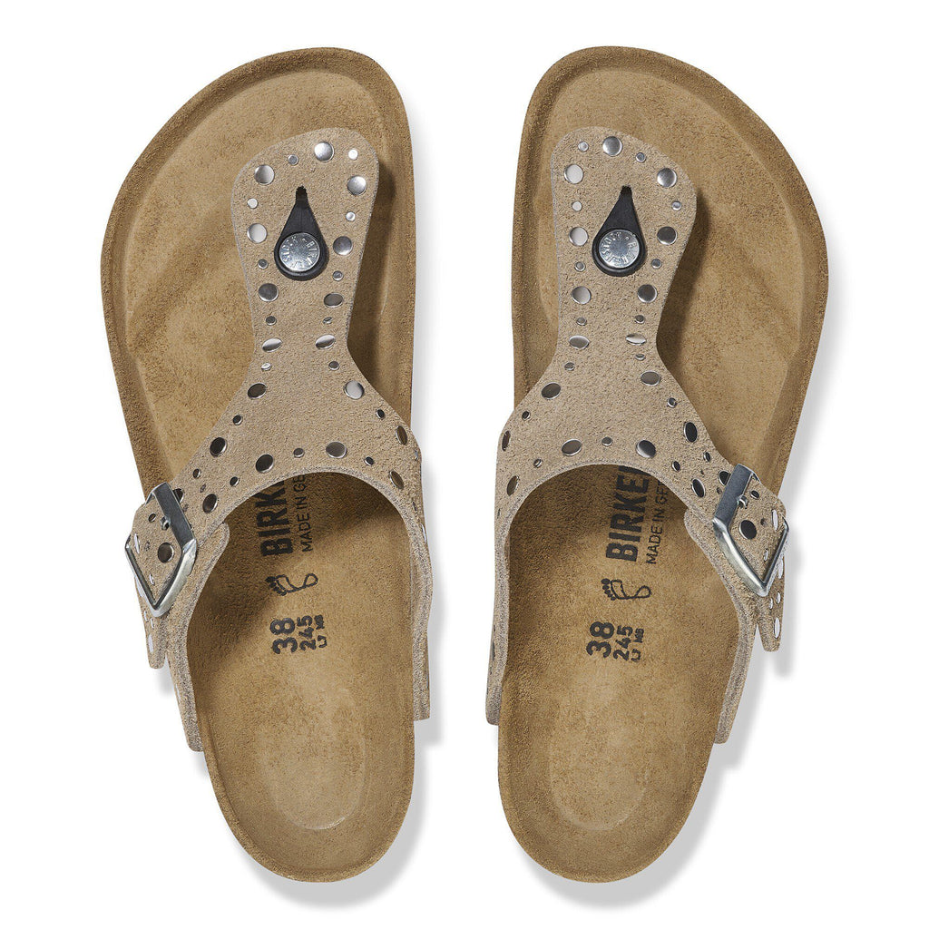 Gizeh Rivet Suede Leather