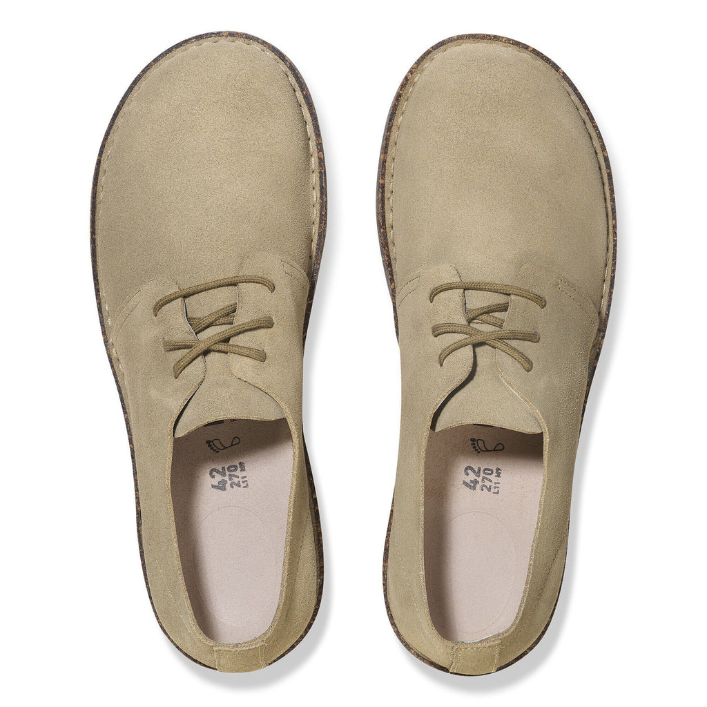 Uppsala Low Suede Leather Faded Khaki
