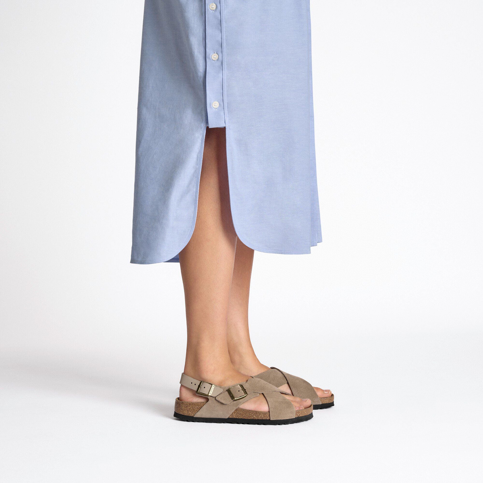Tulum Soft Footbed Suede Leather Nubuck