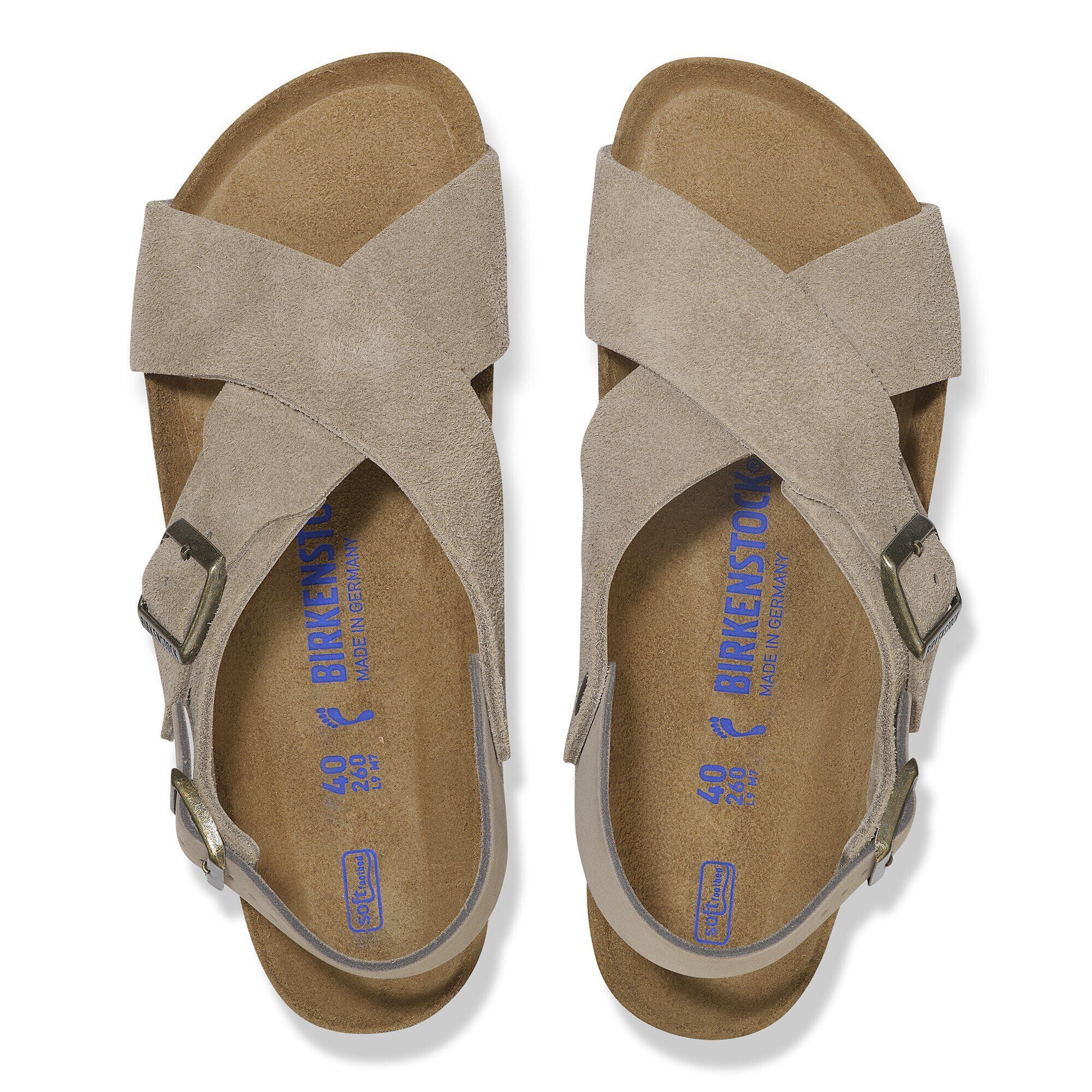 Tulum Soft Footbed Suede Leather Nubuck