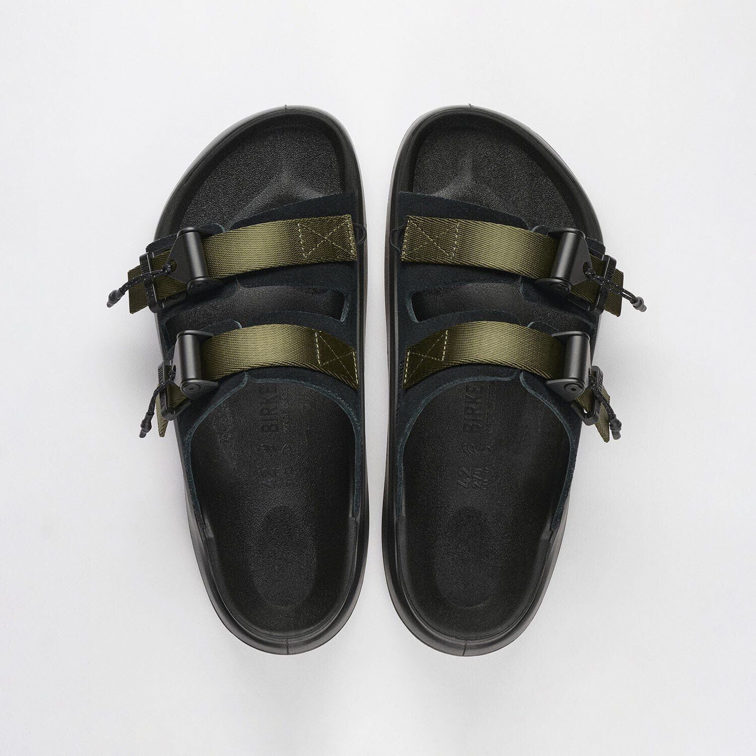 Mogami Terra Tech Nubuck Leather-Textile Olive