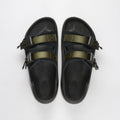 Mogami Terra Tech Nubuck Leather-Textile Olive